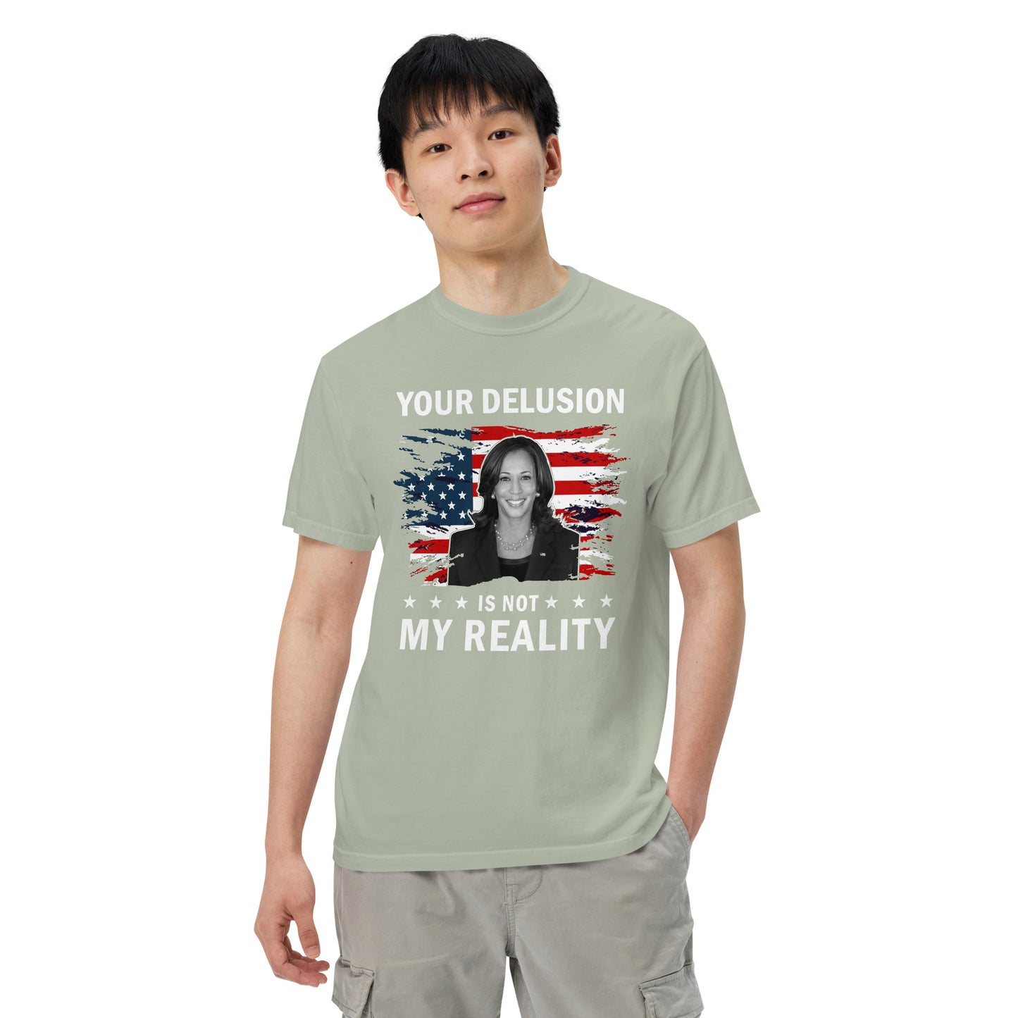 Unisex garment-dyed heavyweight t-shirt