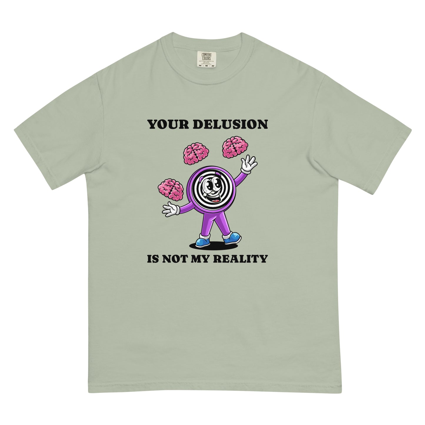 Unisex garment-dyed heavyweight t-shirt