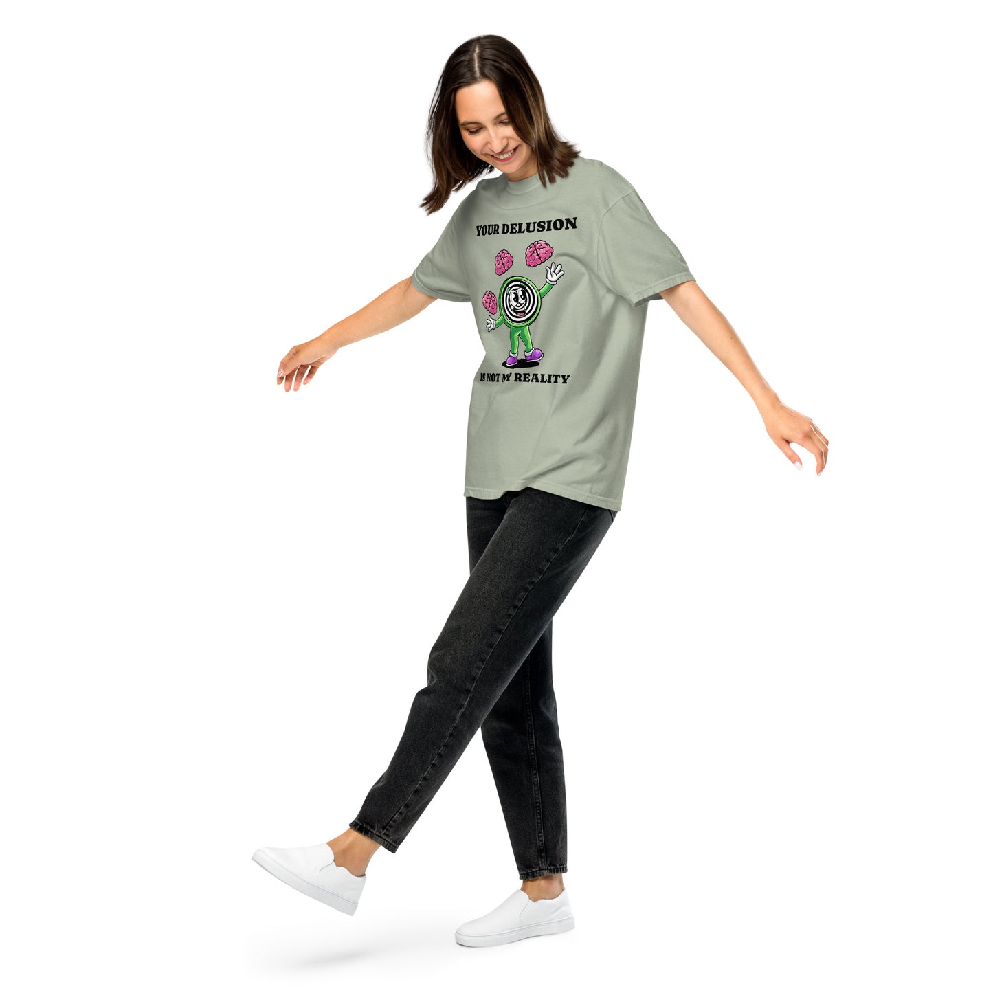 Unisex garment-dyed heavyweight t-shirt