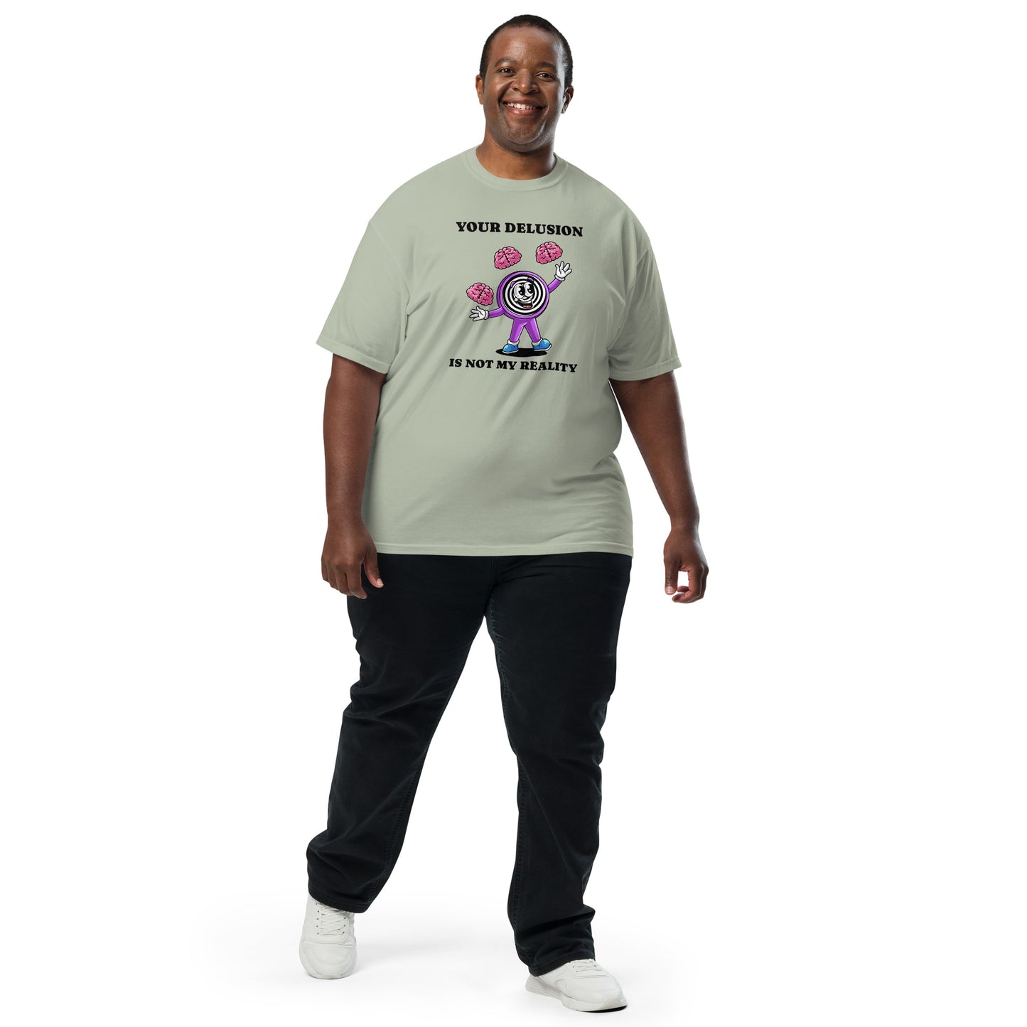 Unisex garment-dyed heavyweight t-shirt