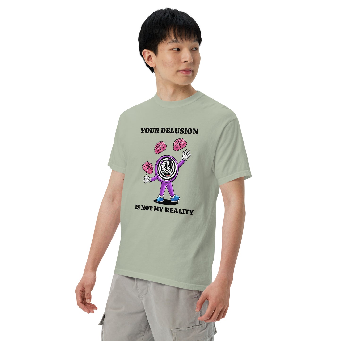 Unisex garment-dyed heavyweight t-shirt