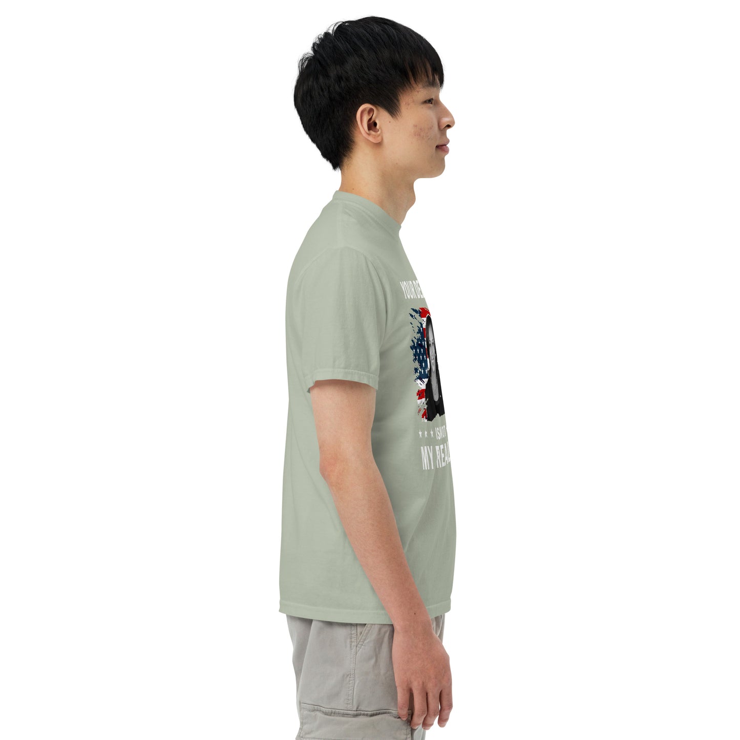 Unisex garment-dyed heavyweight t-shirt