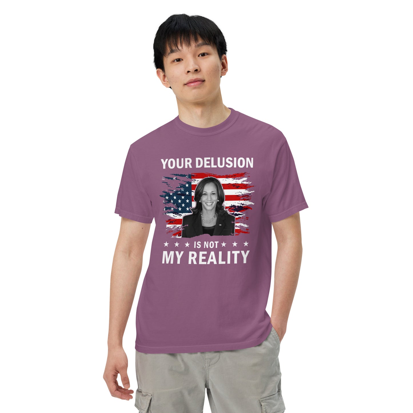 Unisex garment-dyed heavyweight t-shirt