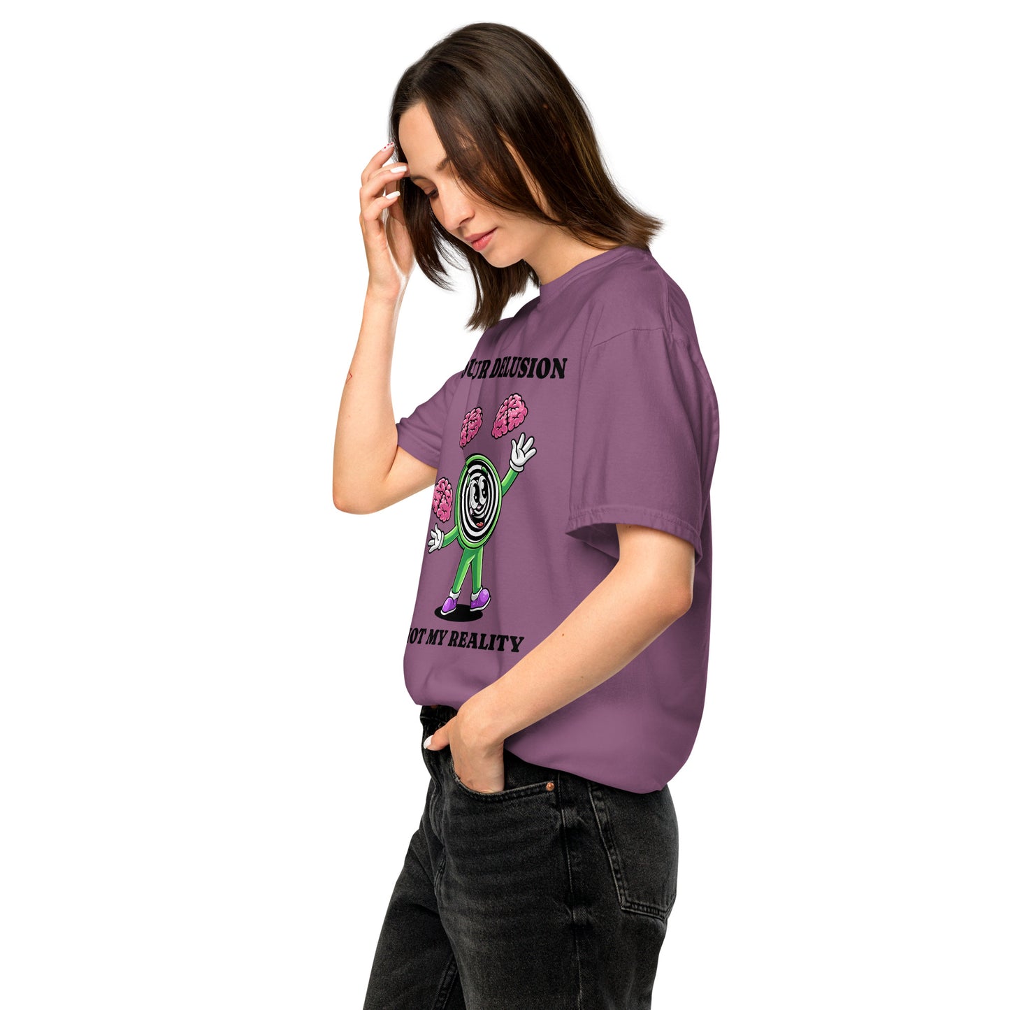 Unisex garment-dyed heavyweight t-shirt