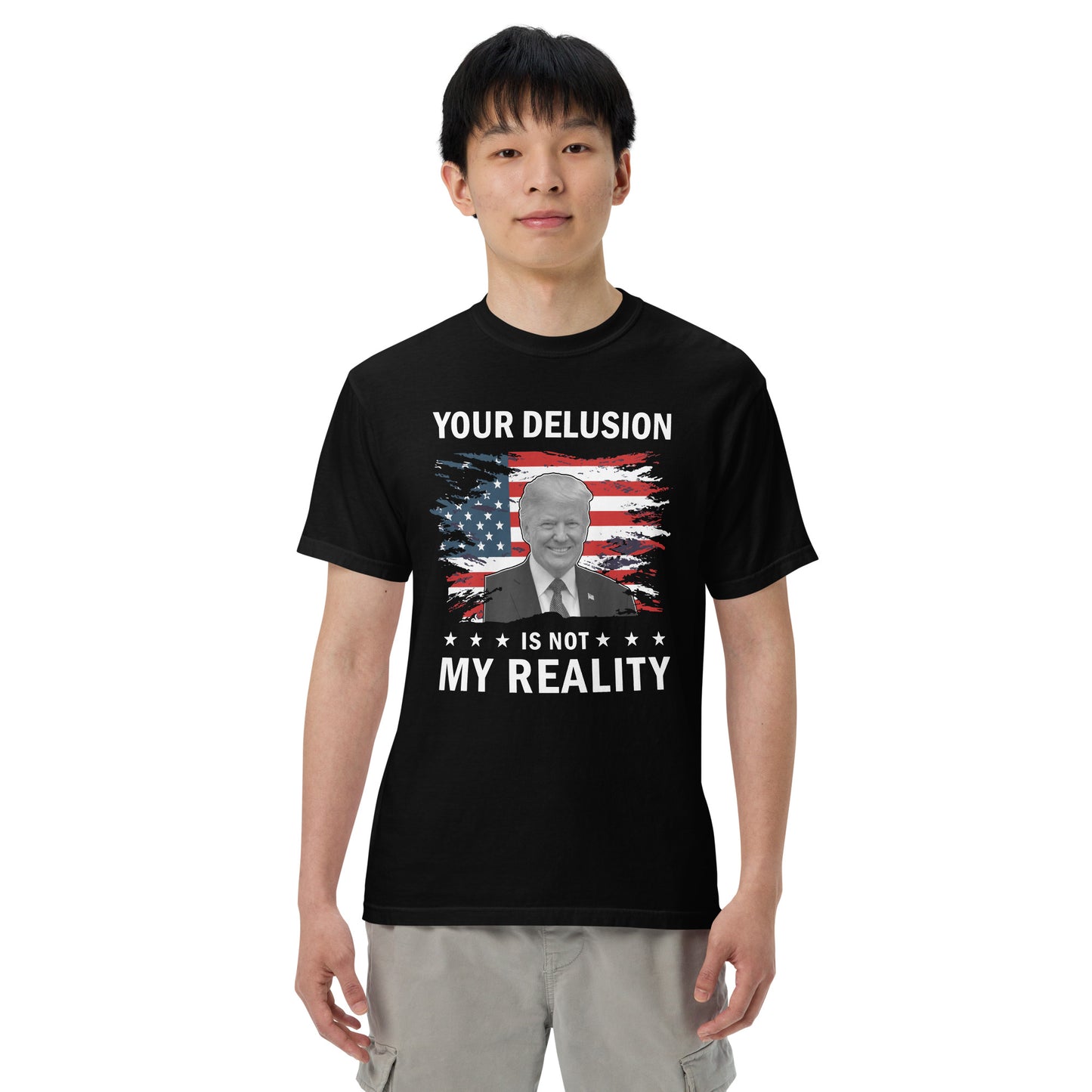 Unisex garment-dyed heavyweight t-shirt