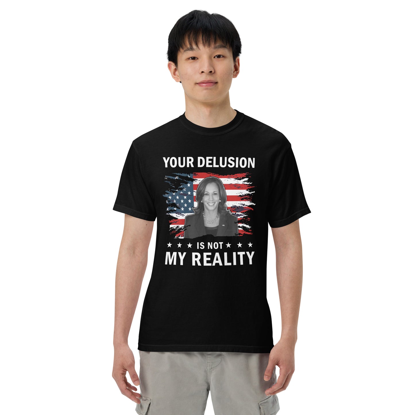 Unisex garment-dyed heavyweight t-shirt