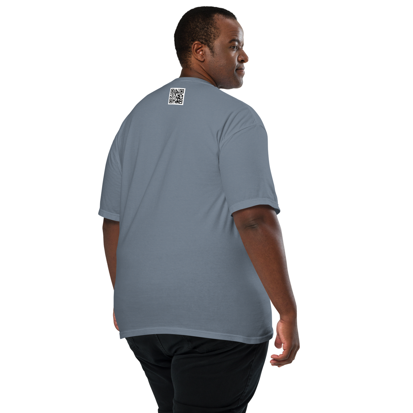Unisex garment-dyed heavyweight t-shirt