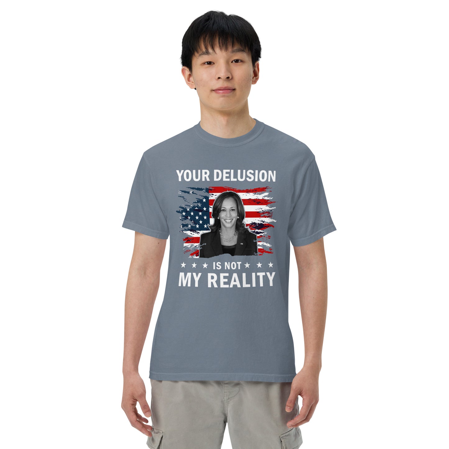 Unisex garment-dyed heavyweight t-shirt