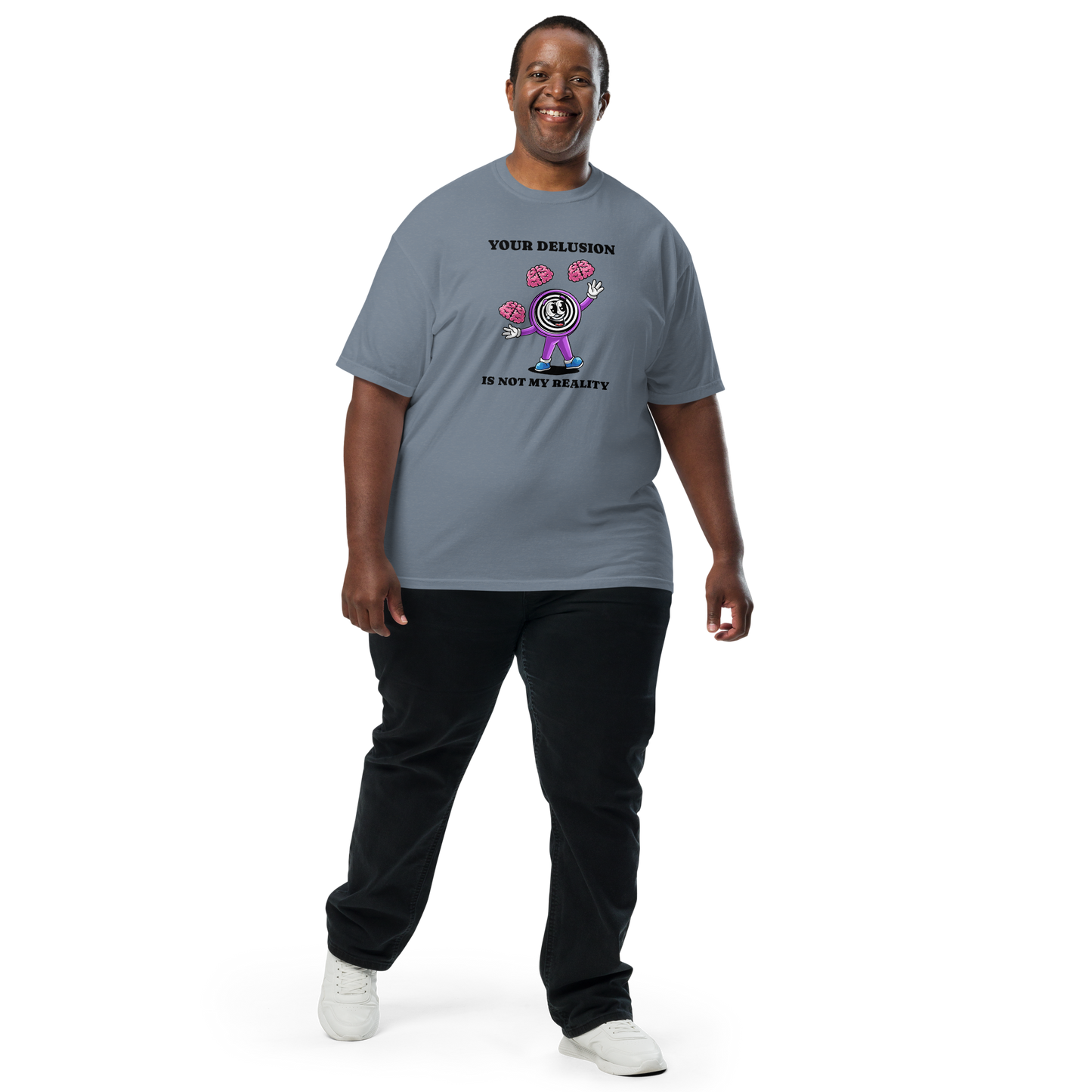 Unisex garment-dyed heavyweight t-shirt
