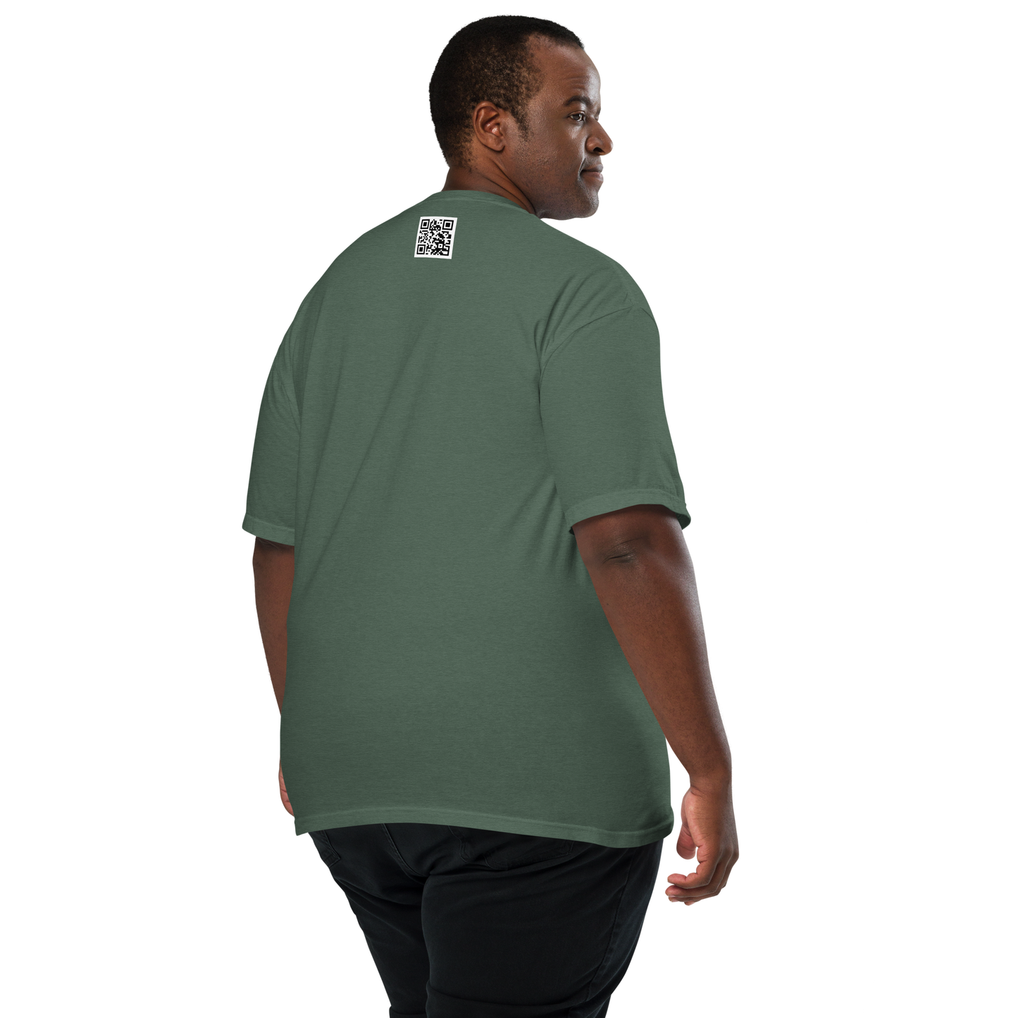 Unisex garment-dyed heavyweight t-shirt