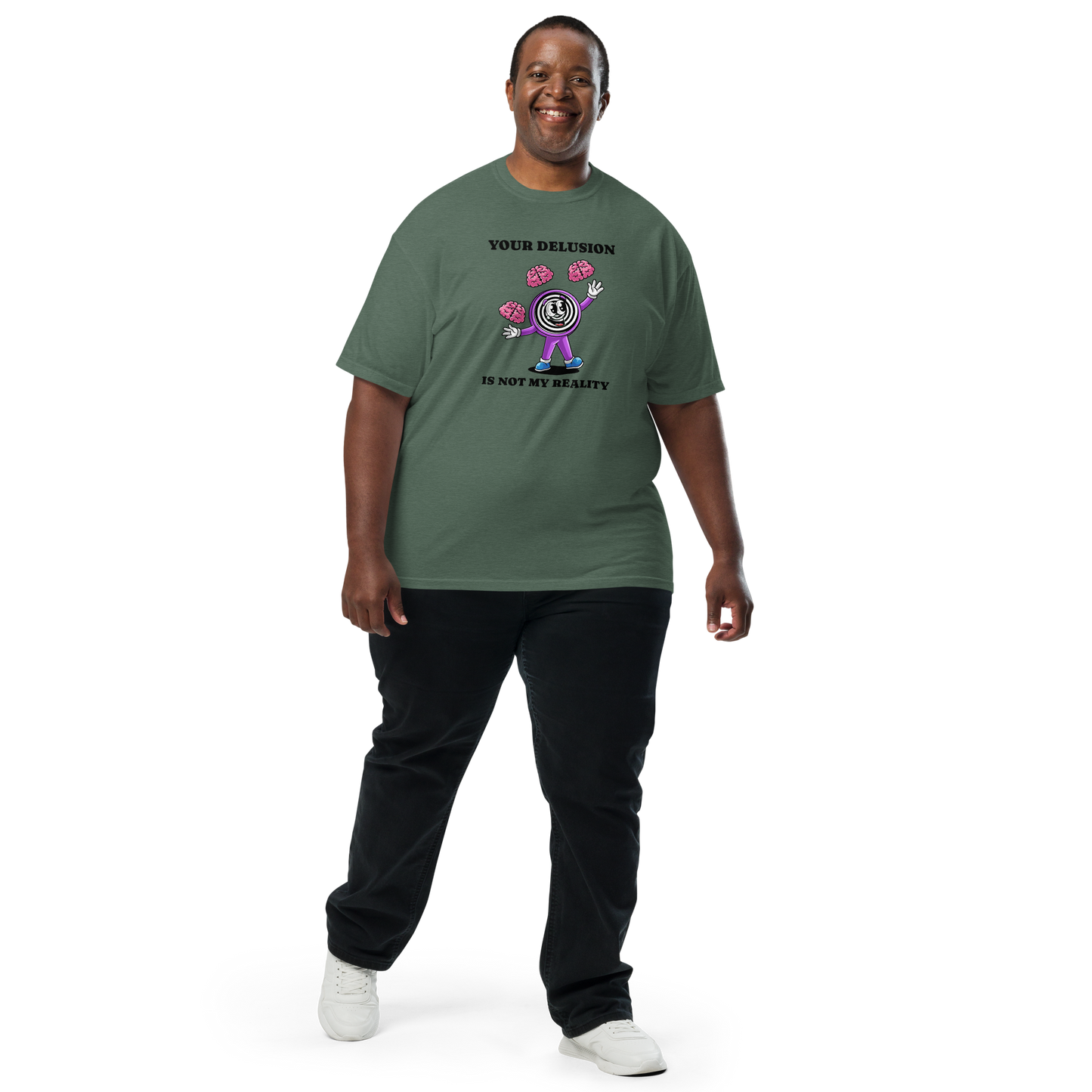 Unisex garment-dyed heavyweight t-shirt