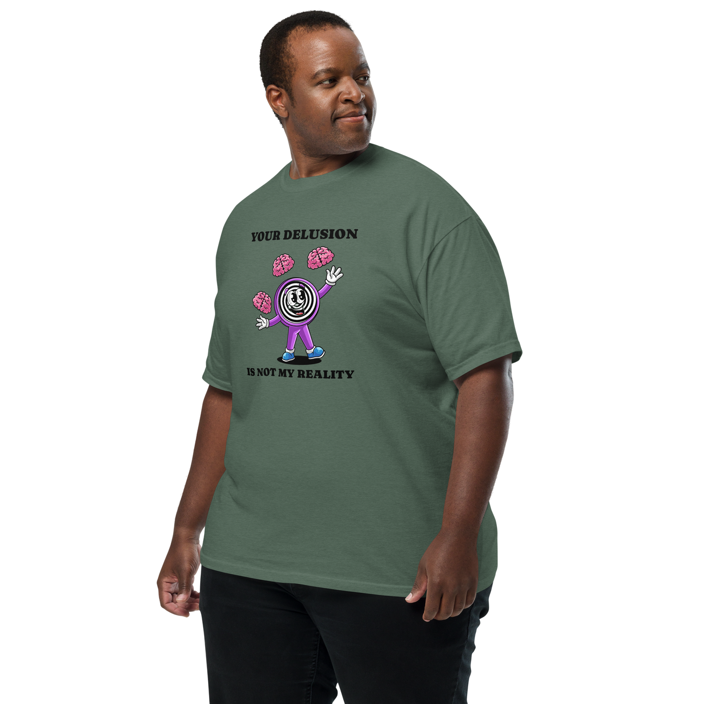 Unisex garment-dyed heavyweight t-shirt