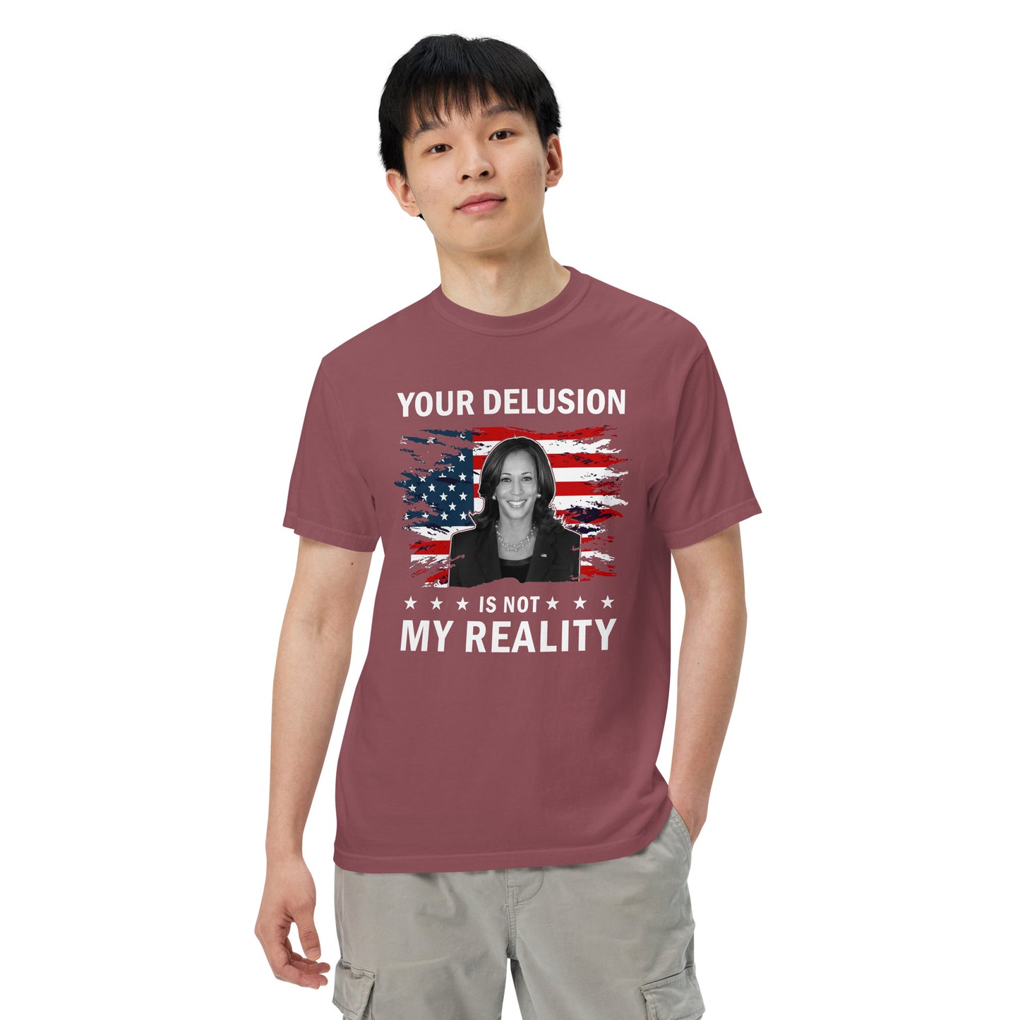 Unisex garment-dyed heavyweight t-shirt
