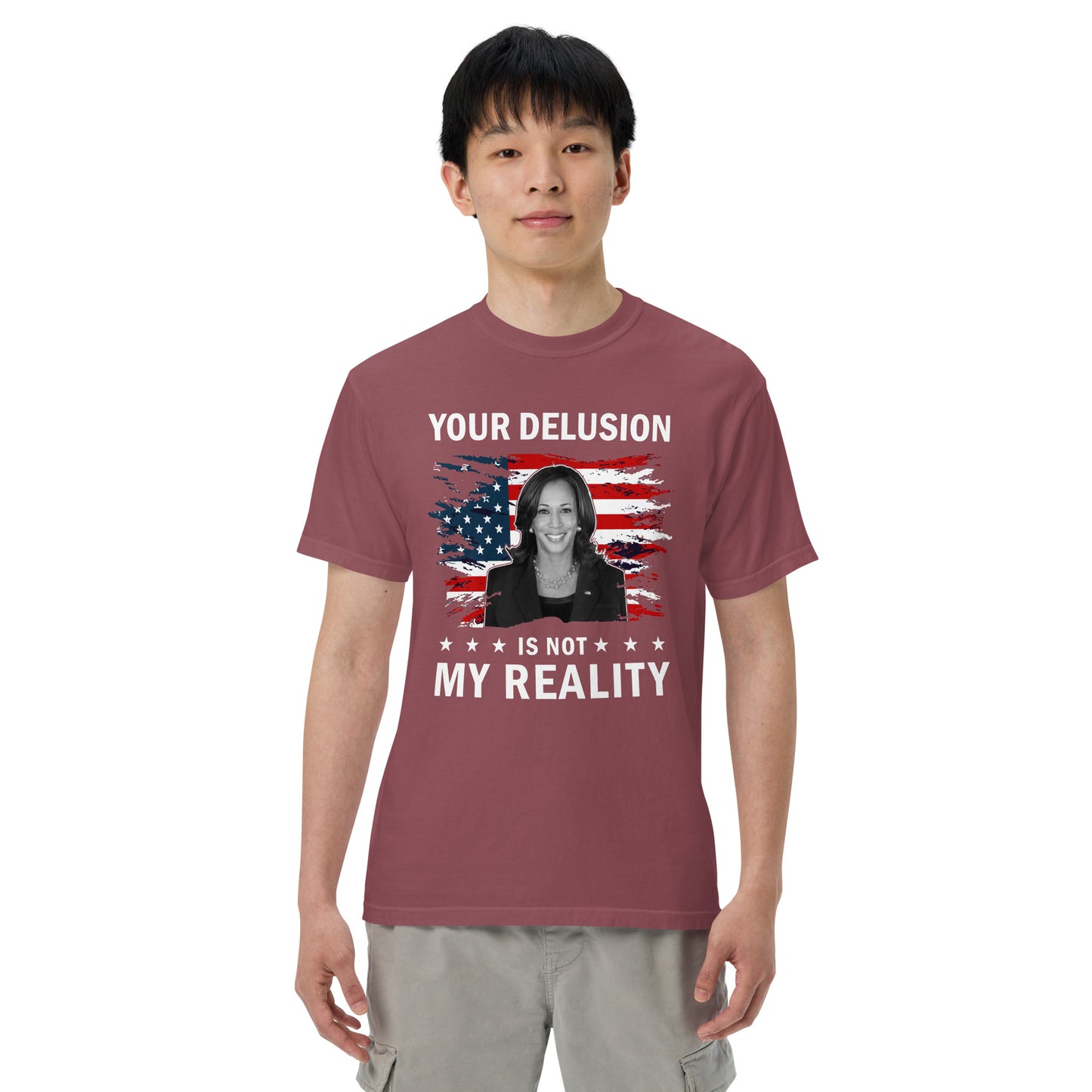 Unisex garment-dyed heavyweight t-shirt