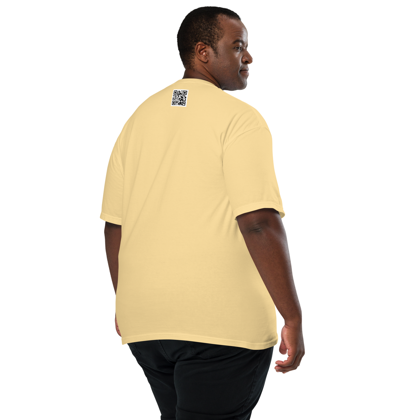 Unisex garment-dyed heavyweight t-shirt
