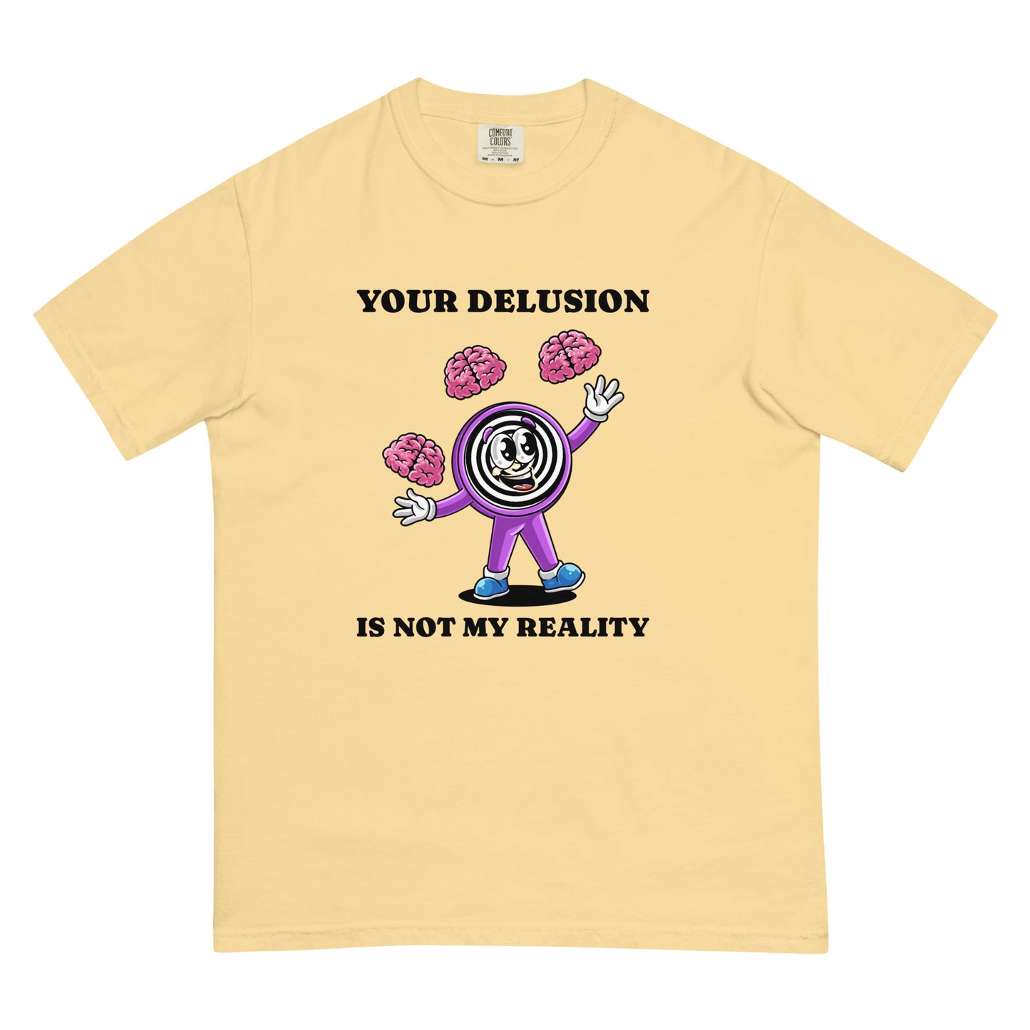 Unisex garment-dyed heavyweight t-shirt
