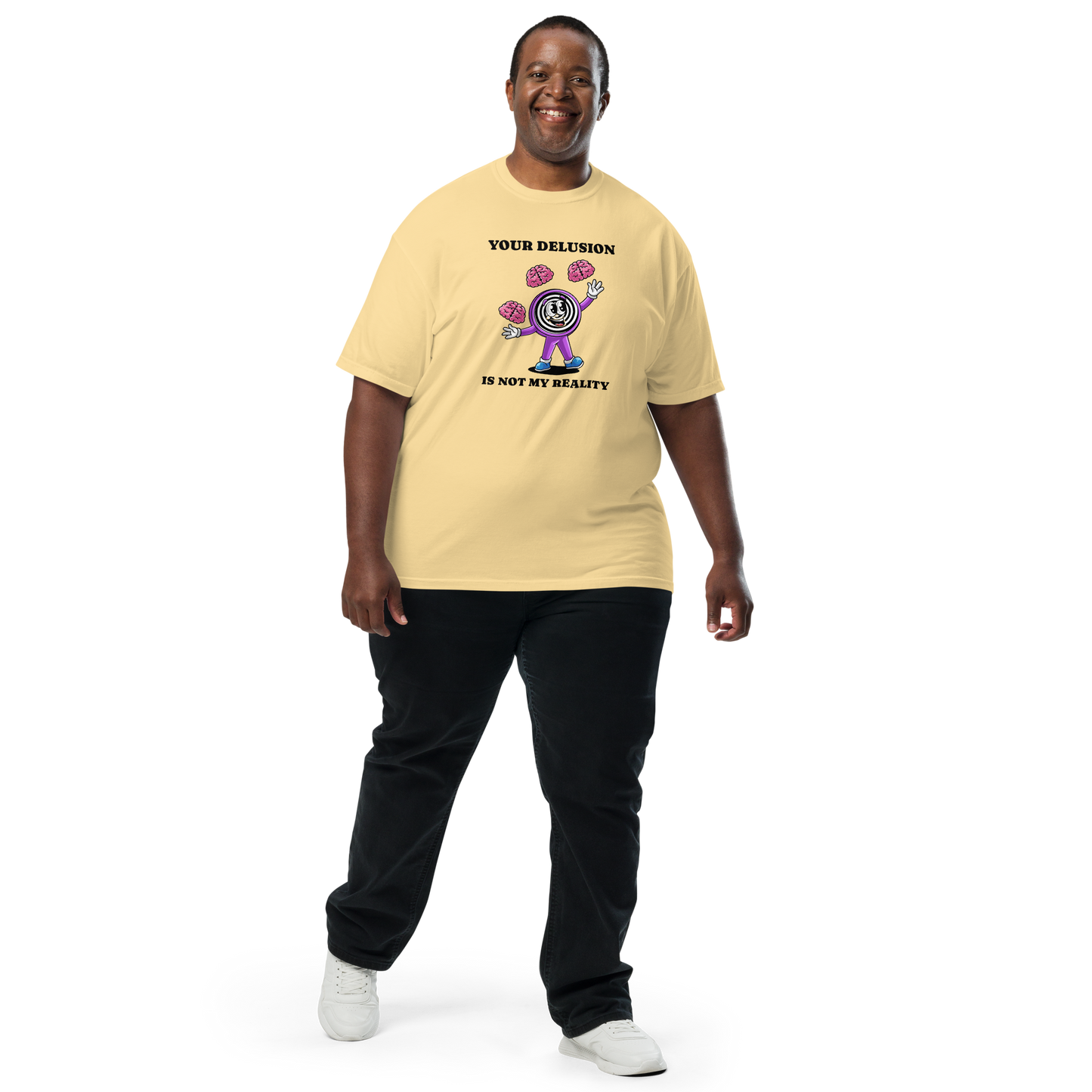 Unisex garment-dyed heavyweight t-shirt