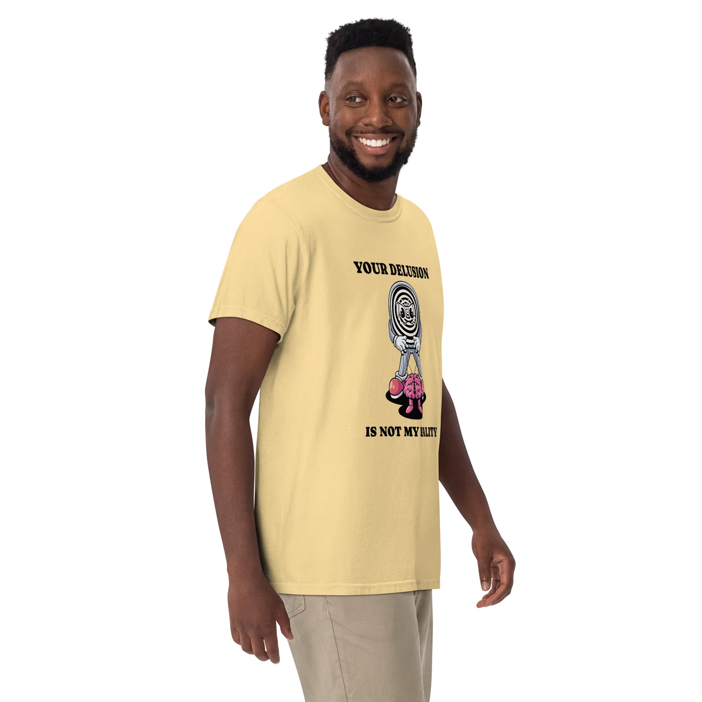 Unisex garment-dyed heavyweight t-shirt