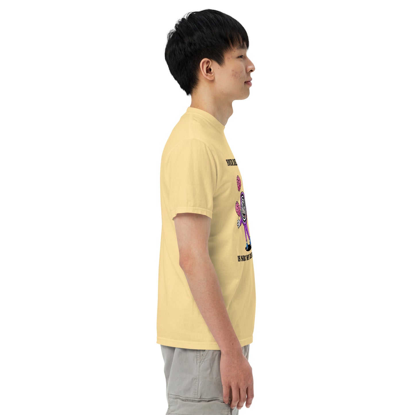 Unisex garment-dyed heavyweight t-shirt