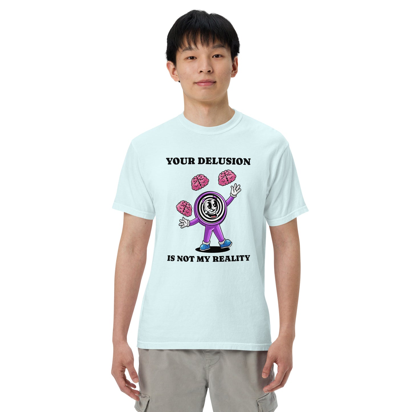 Unisex garment-dyed heavyweight t-shirt