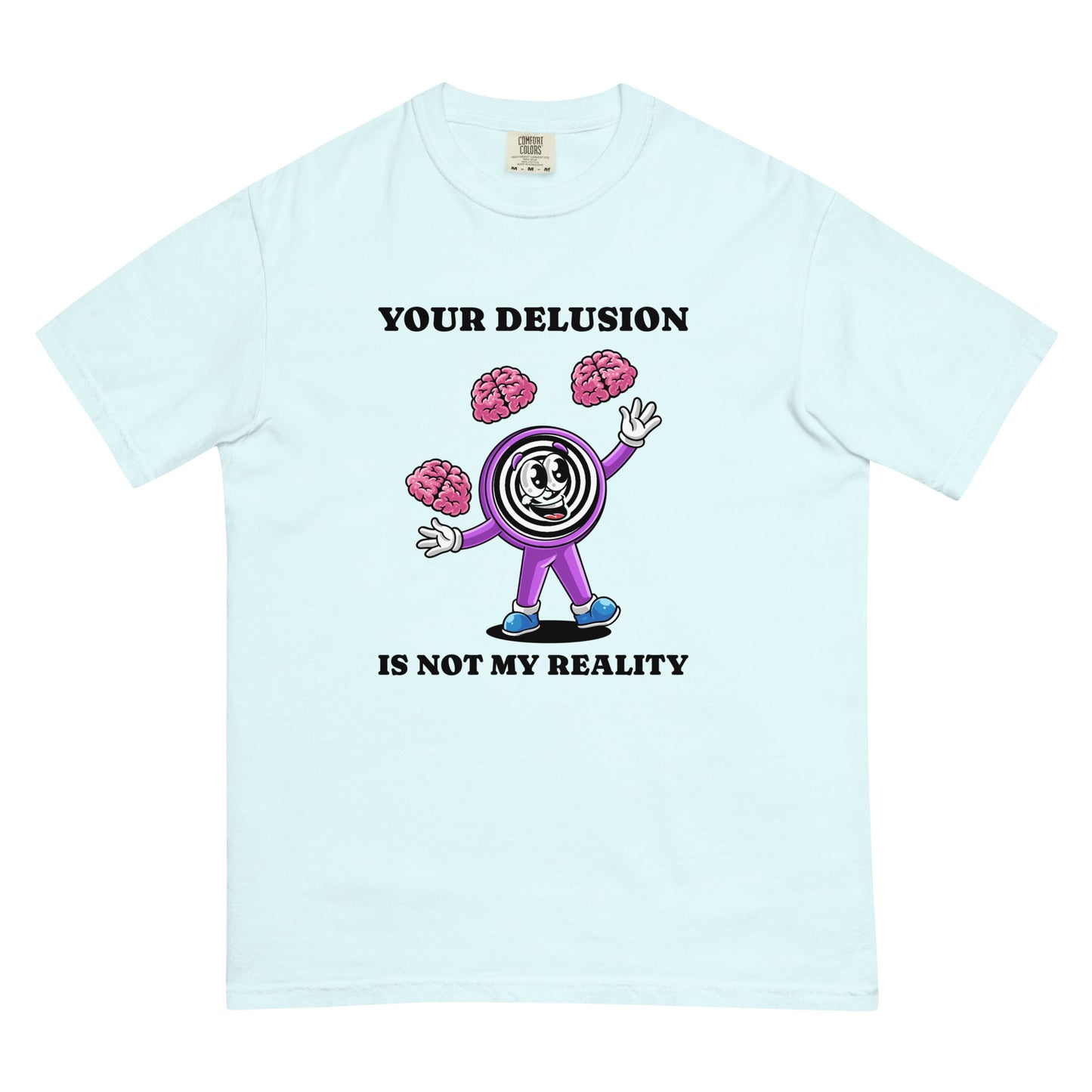 Unisex garment-dyed heavyweight t-shirt
