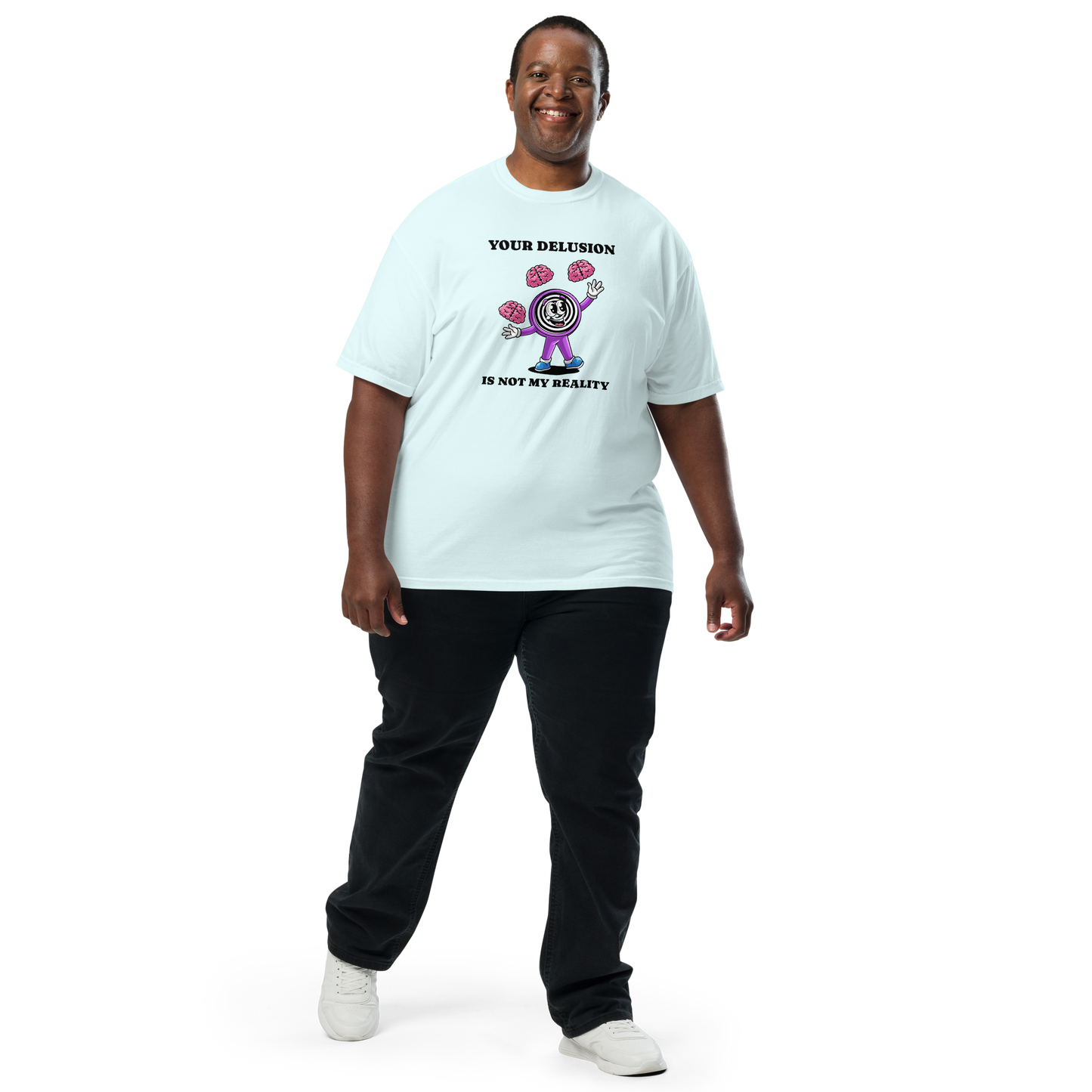 Unisex garment-dyed heavyweight t-shirt