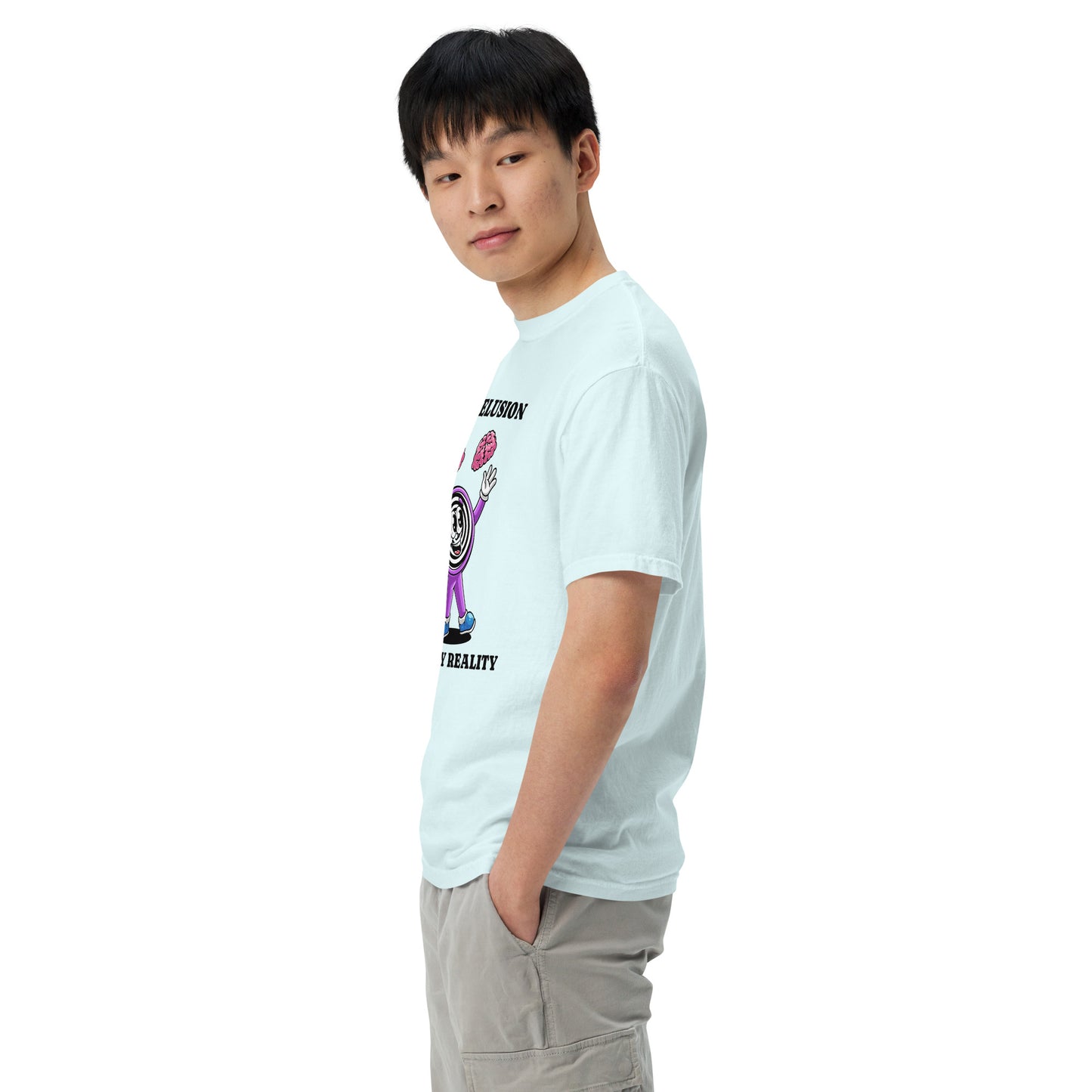 Unisex garment-dyed heavyweight t-shirt