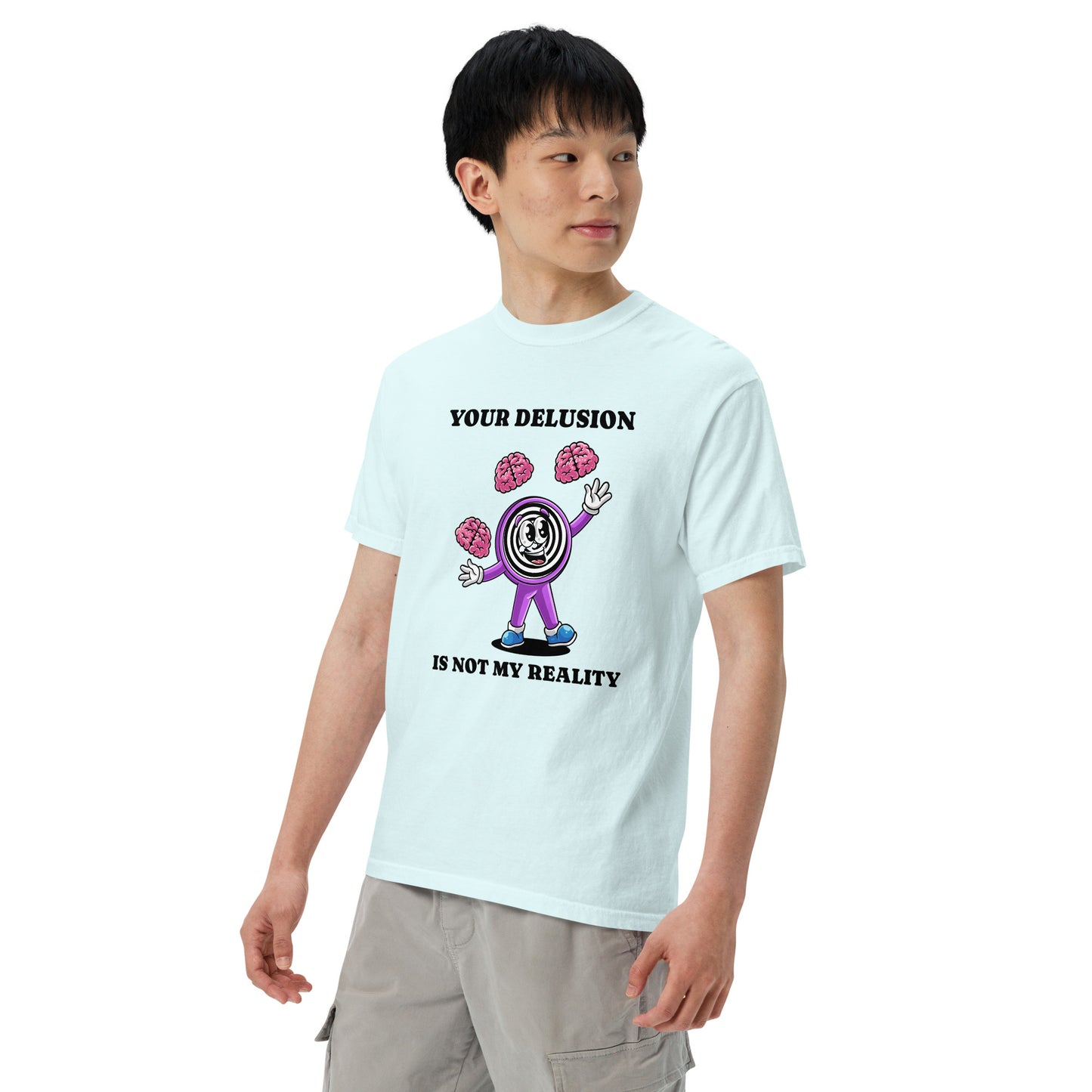 Unisex garment-dyed heavyweight t-shirt