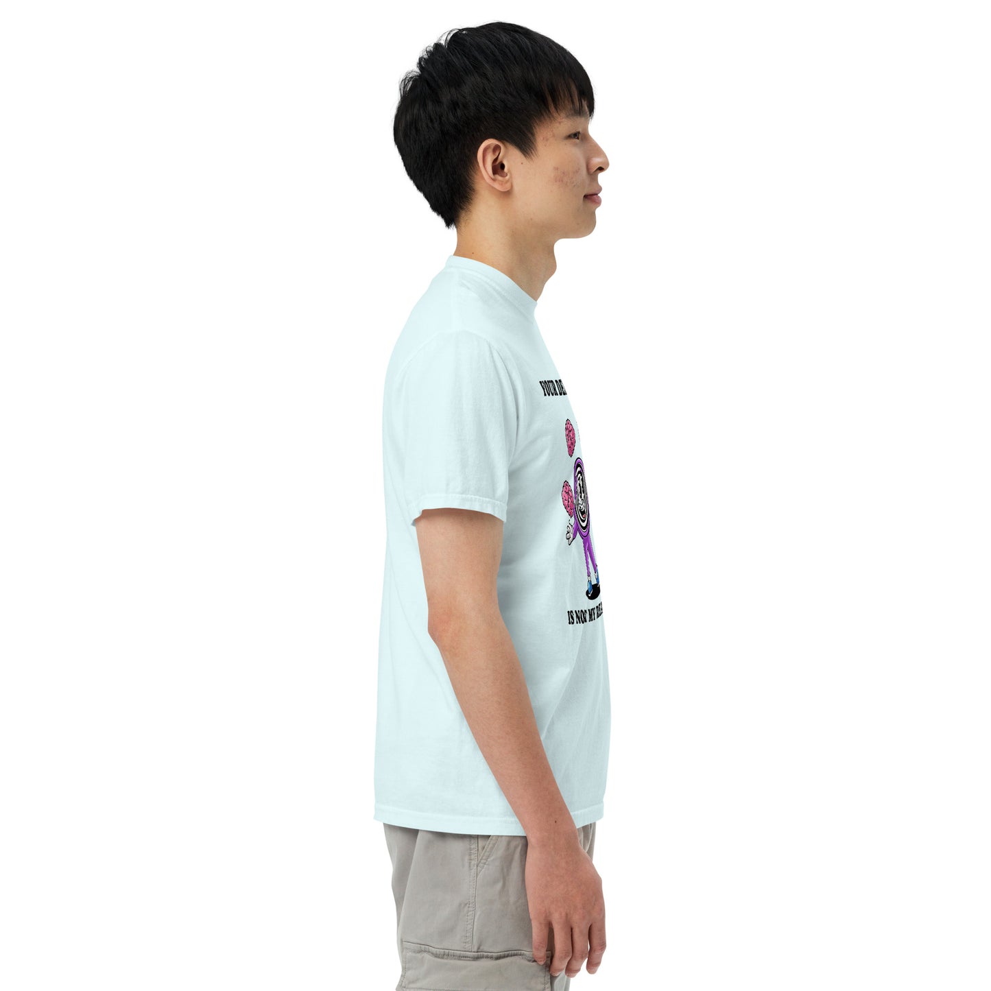 Unisex garment-dyed heavyweight t-shirt