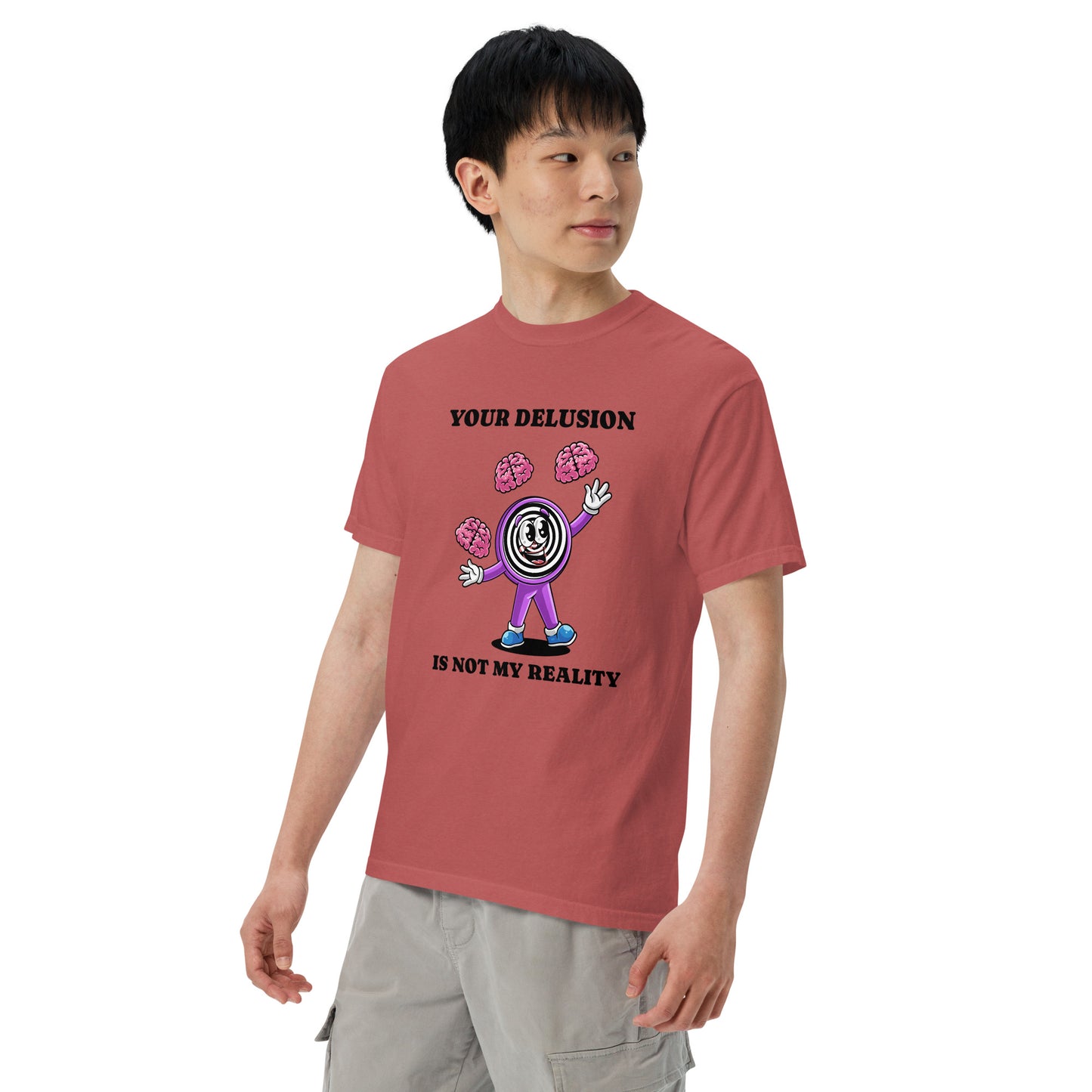 Unisex garment-dyed heavyweight t-shirt