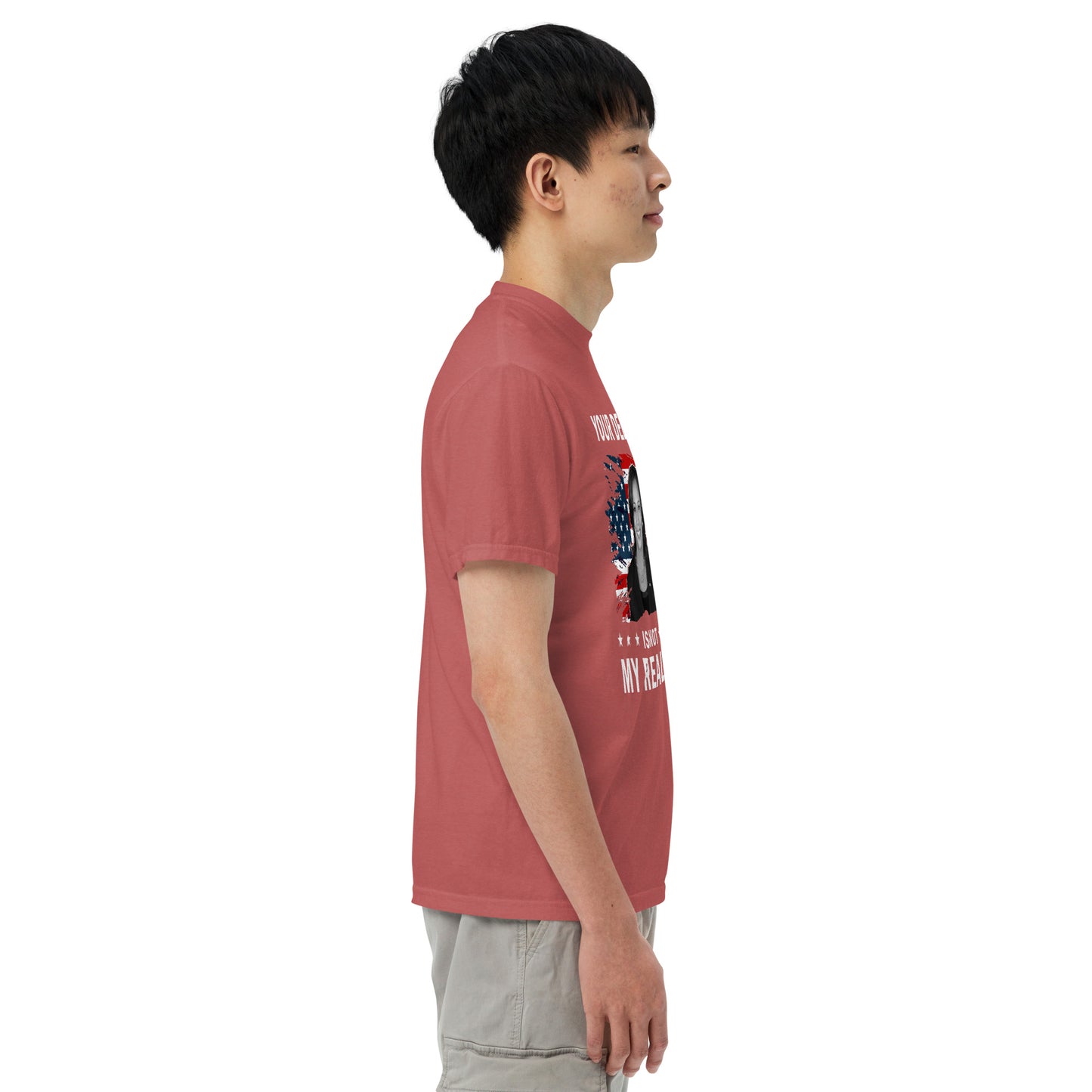 Unisex garment-dyed heavyweight t-shirt