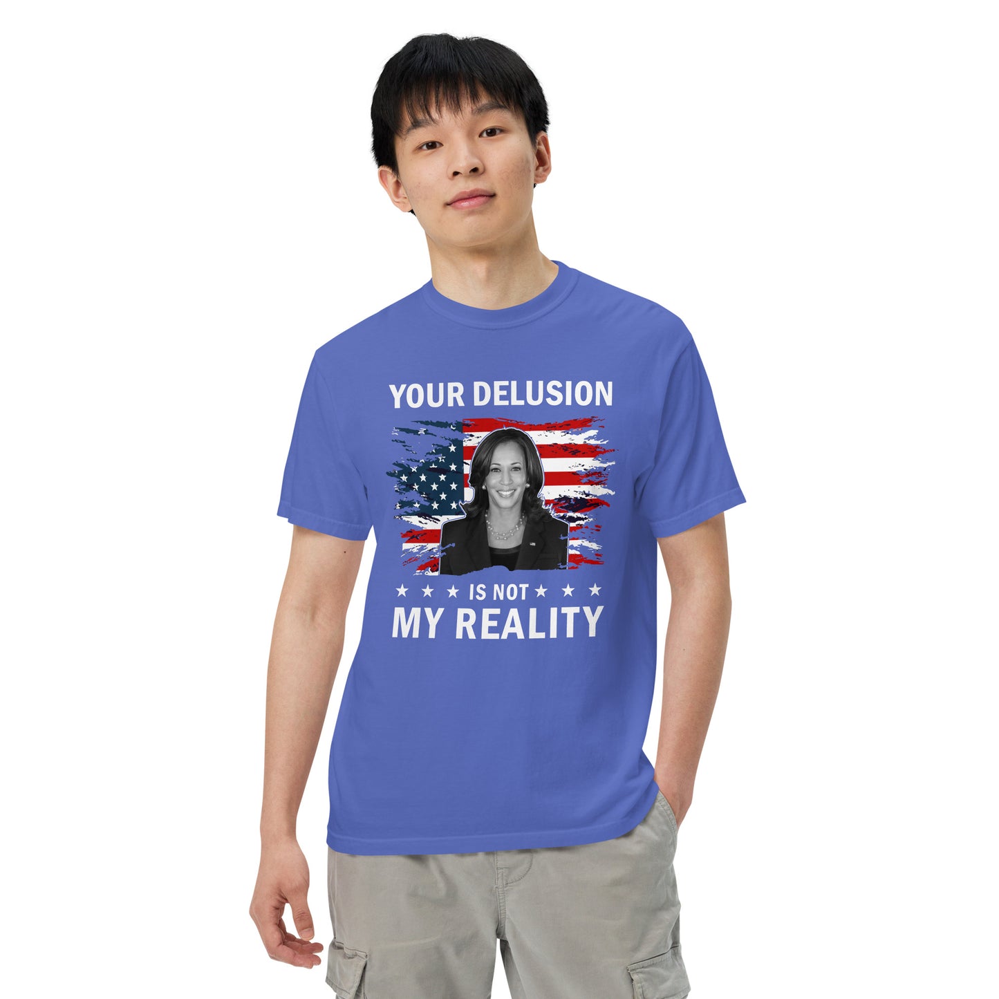 Unisex garment-dyed heavyweight t-shirt