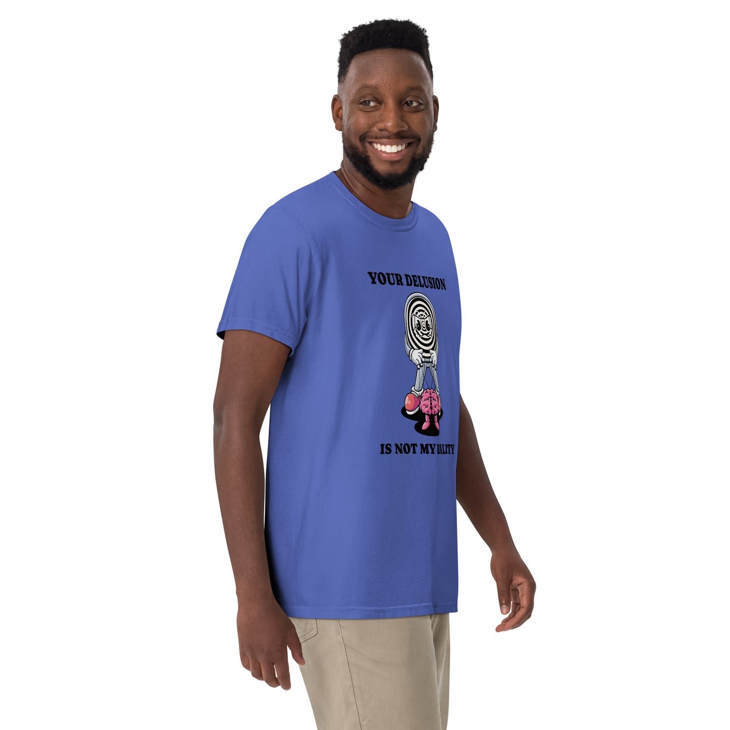 Unisex garment-dyed heavyweight t-shirt