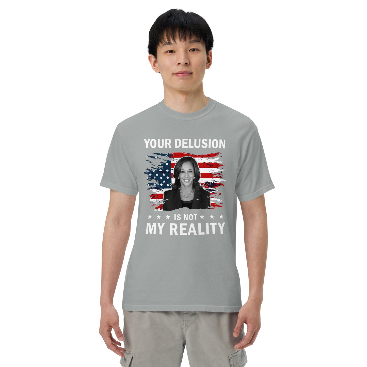 Unisex garment-dyed heavyweight t-shirt