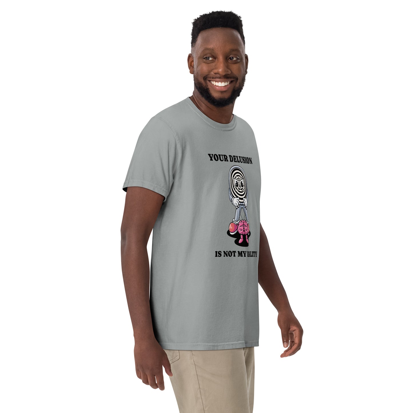 Unisex garment-dyed heavyweight t-shirt
