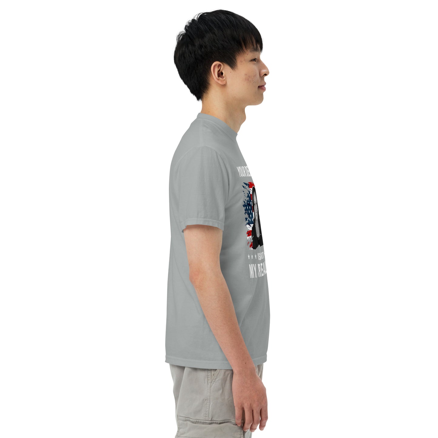Unisex garment-dyed heavyweight t-shirt