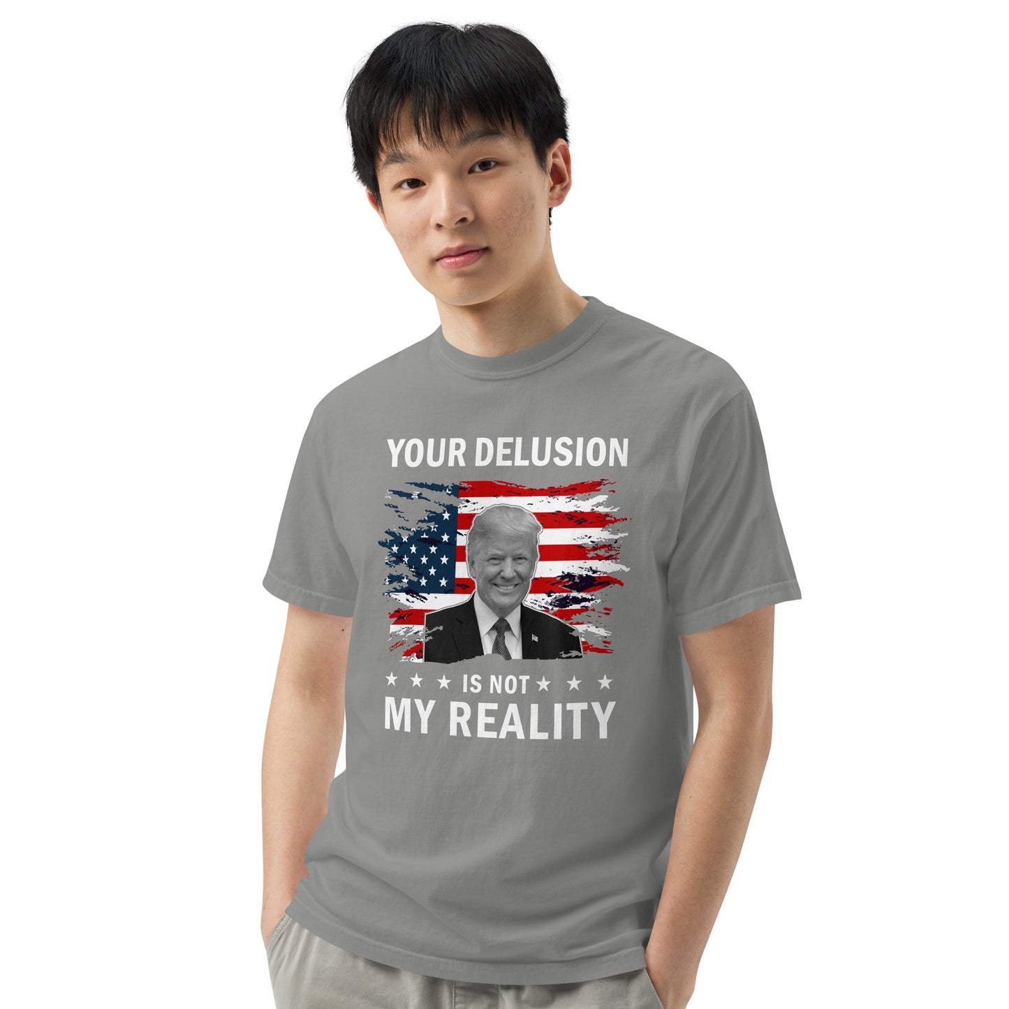 Unisex garment-dyed heavyweight t-shirt