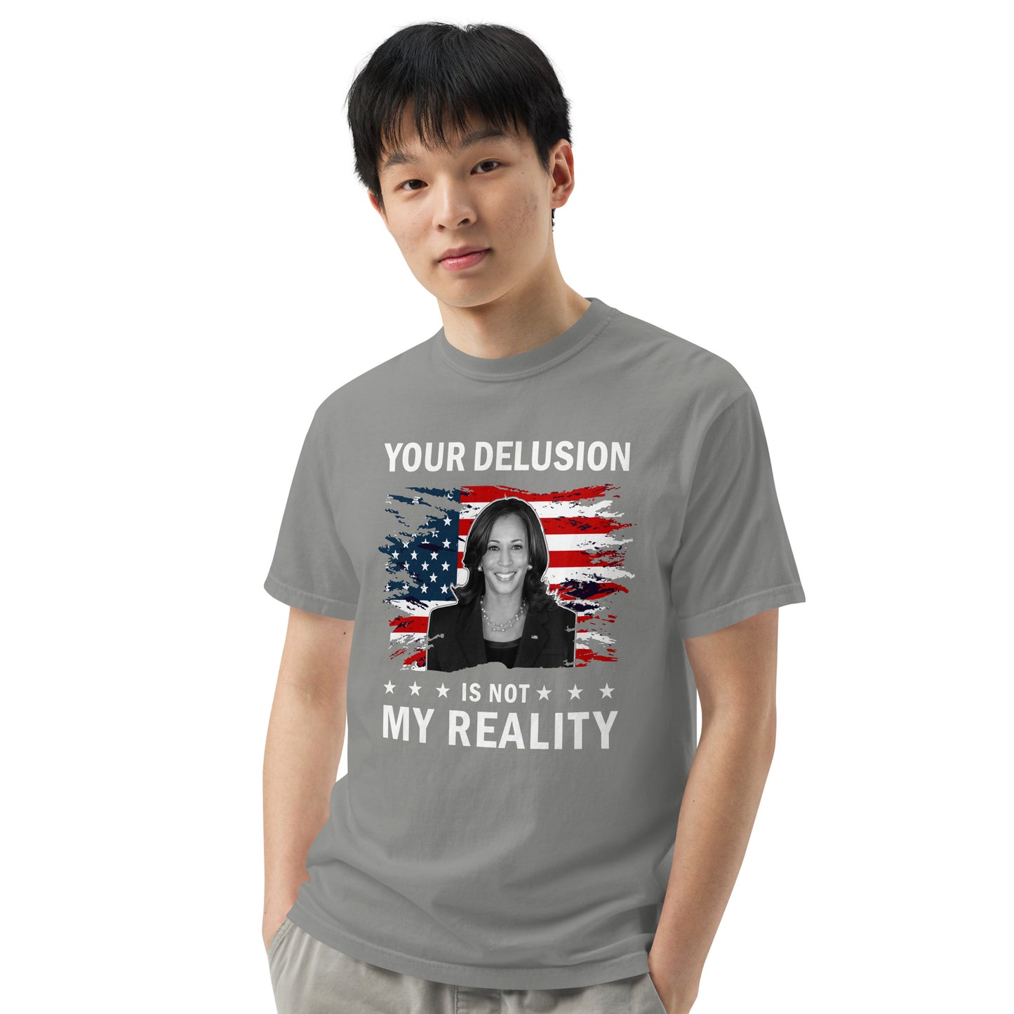 Unisex garment-dyed heavyweight t-shirt