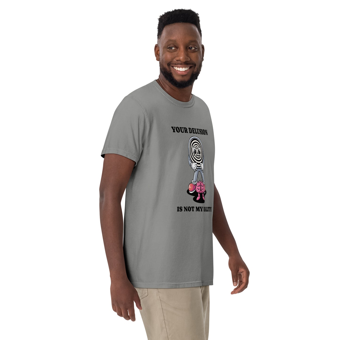 Unisex garment-dyed heavyweight t-shirt