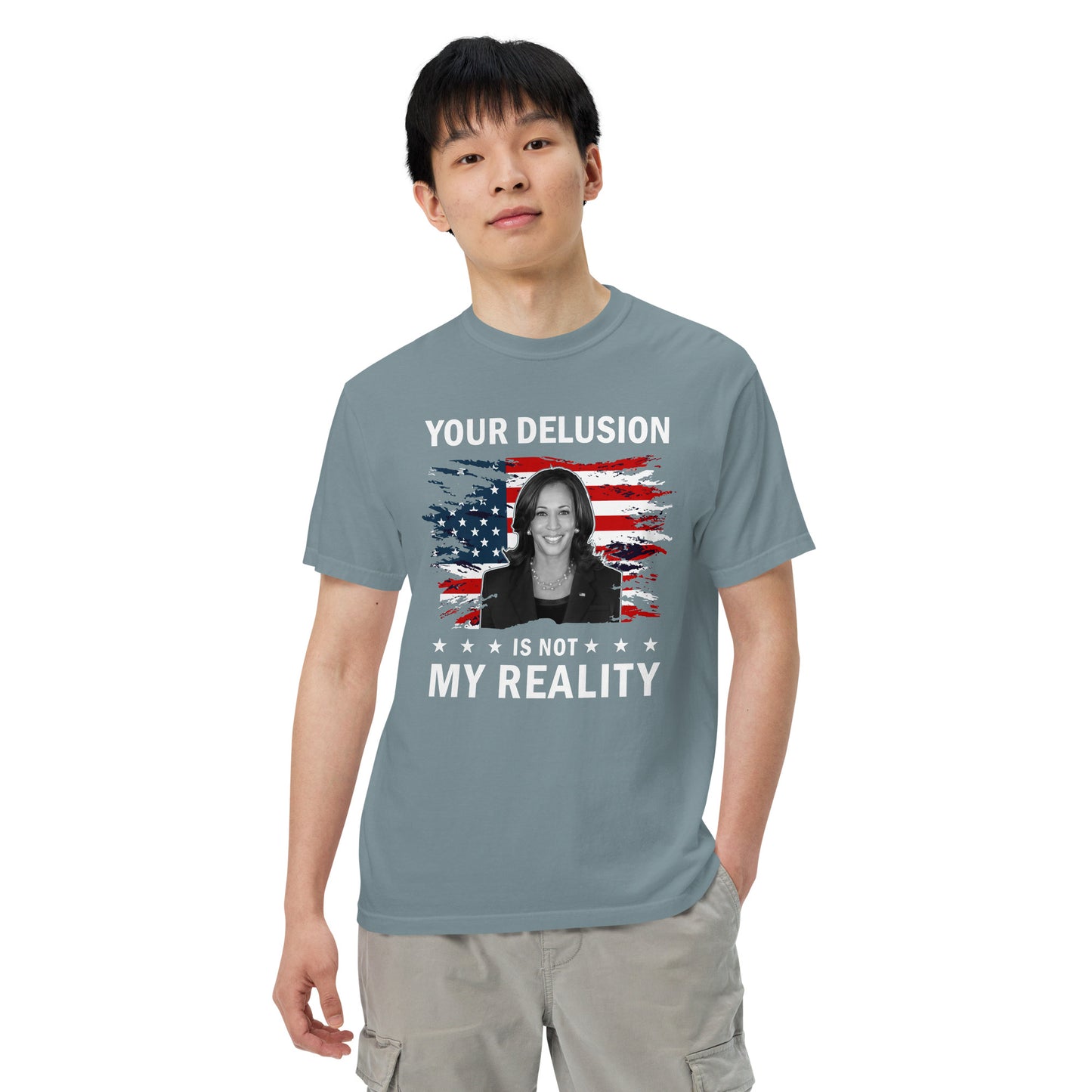 Unisex garment-dyed heavyweight t-shirt