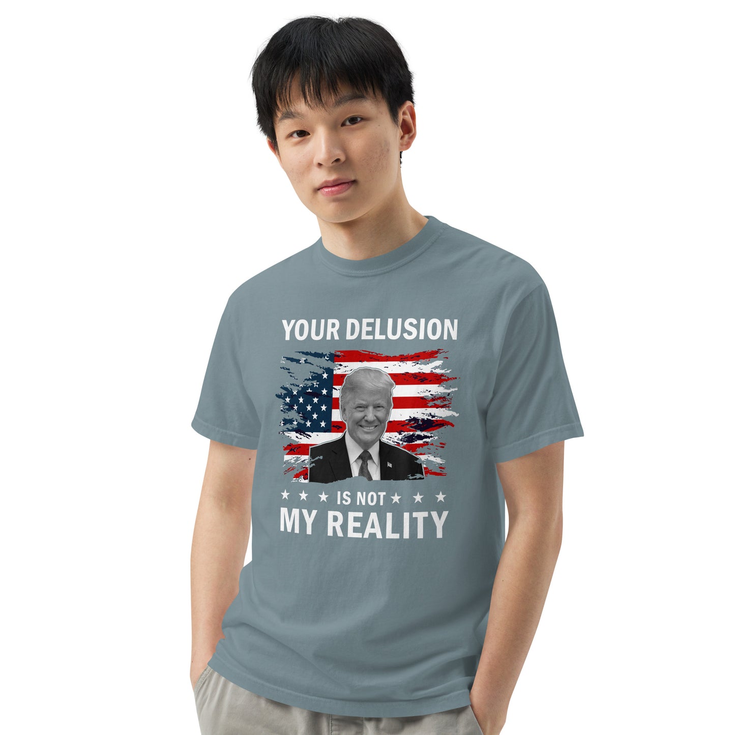 Unisex garment-dyed heavyweight t-shirt