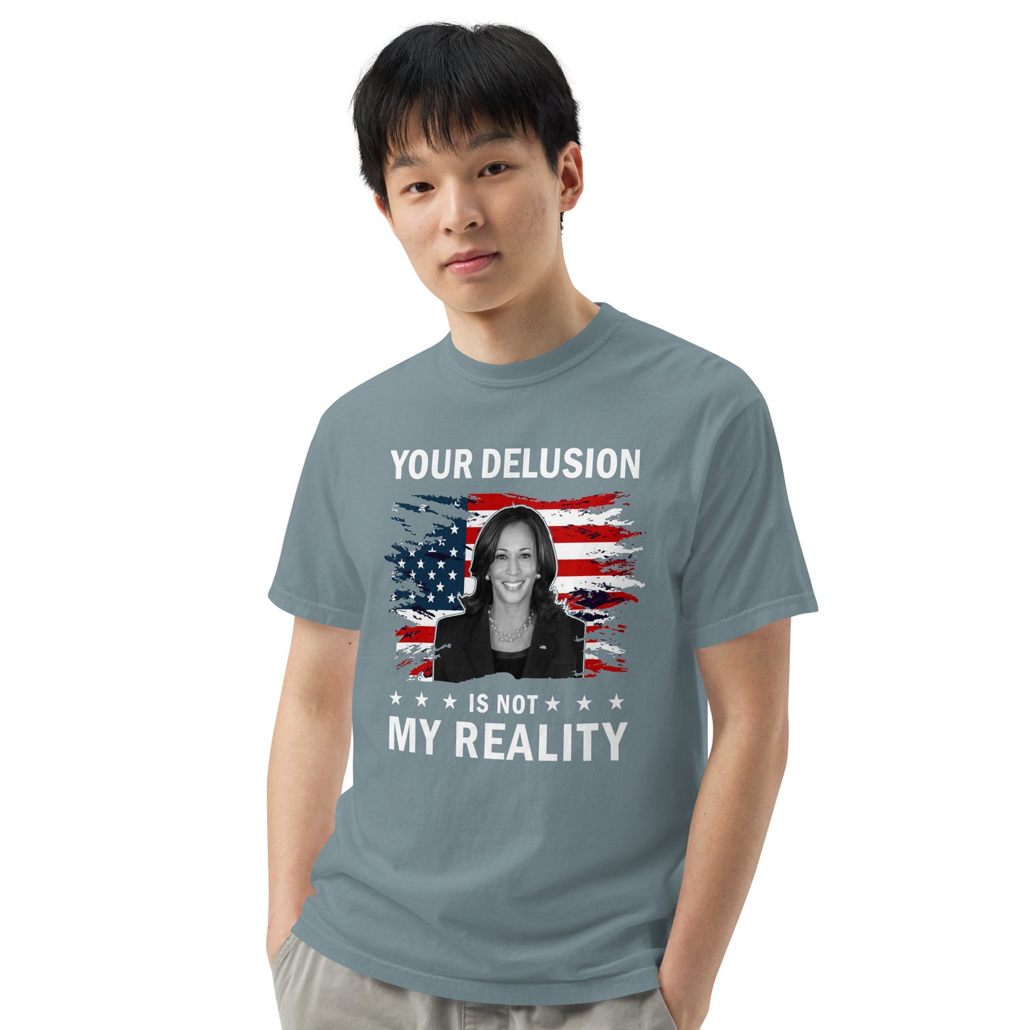 Unisex garment-dyed heavyweight t-shirt