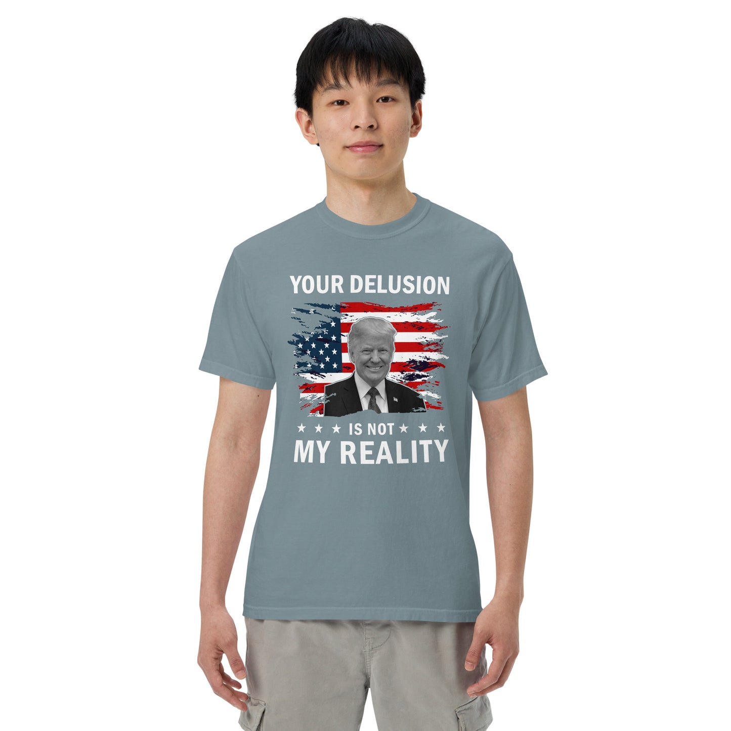 Unisex garment-dyed heavyweight t-shirt