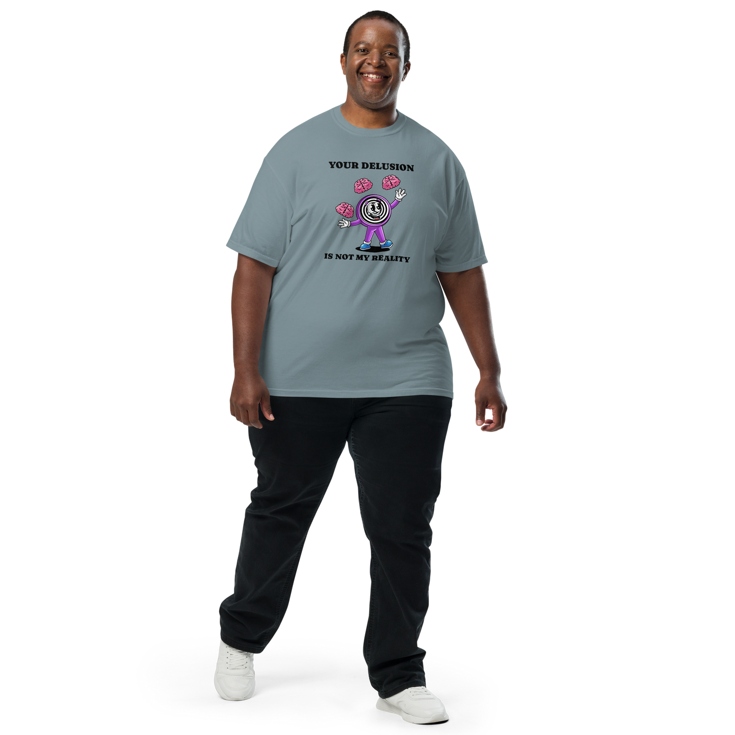 Unisex garment-dyed heavyweight t-shirt