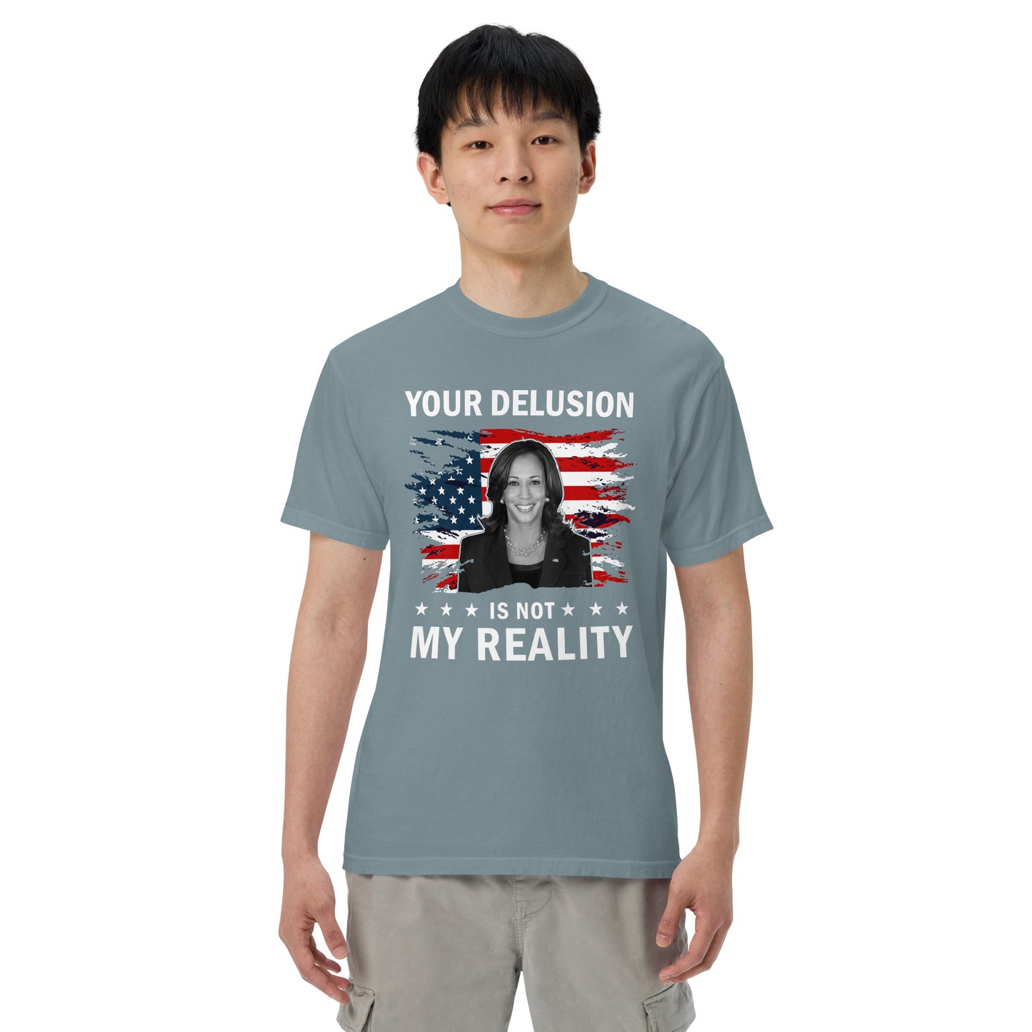 Unisex garment-dyed heavyweight t-shirt