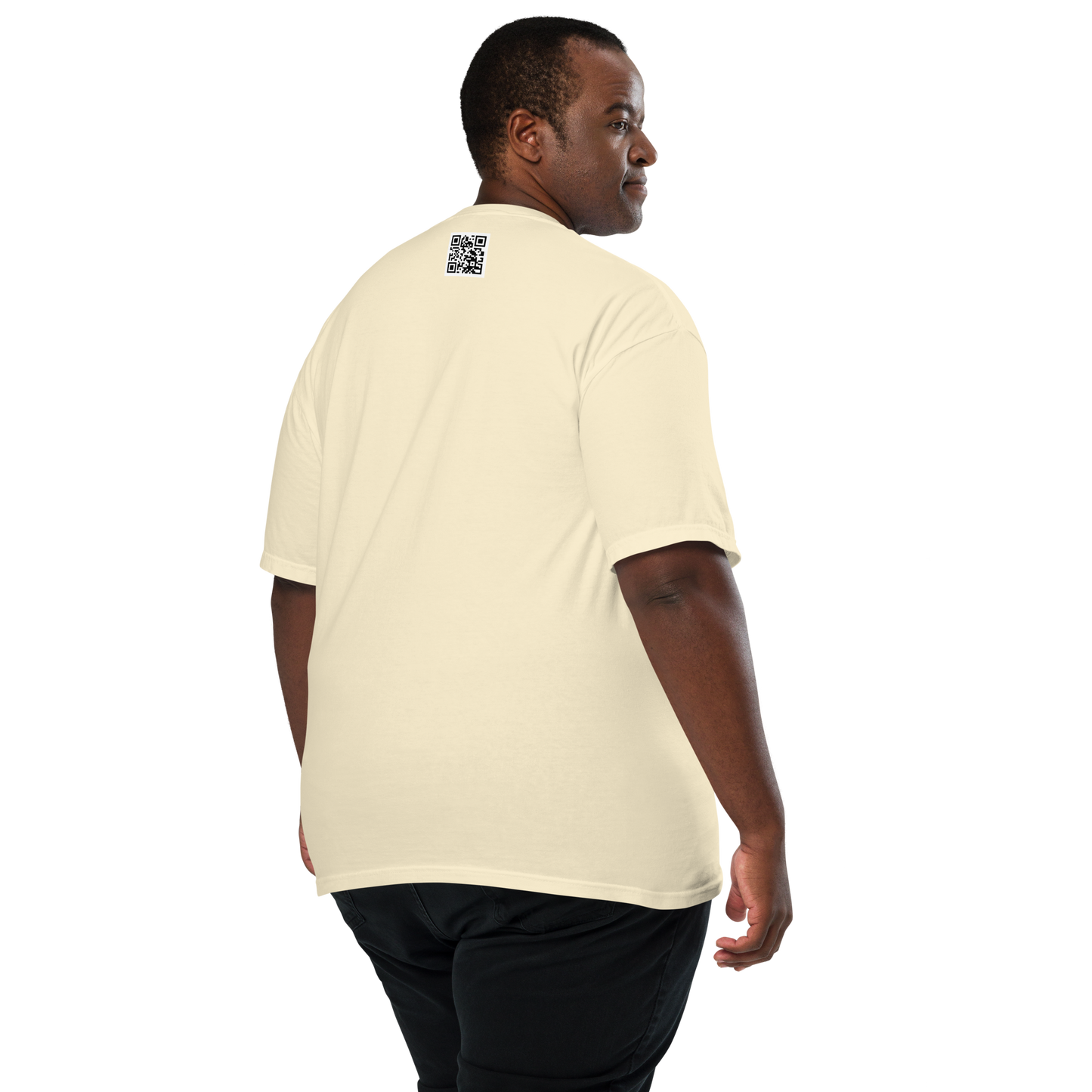 Unisex garment-dyed heavyweight t-shirt