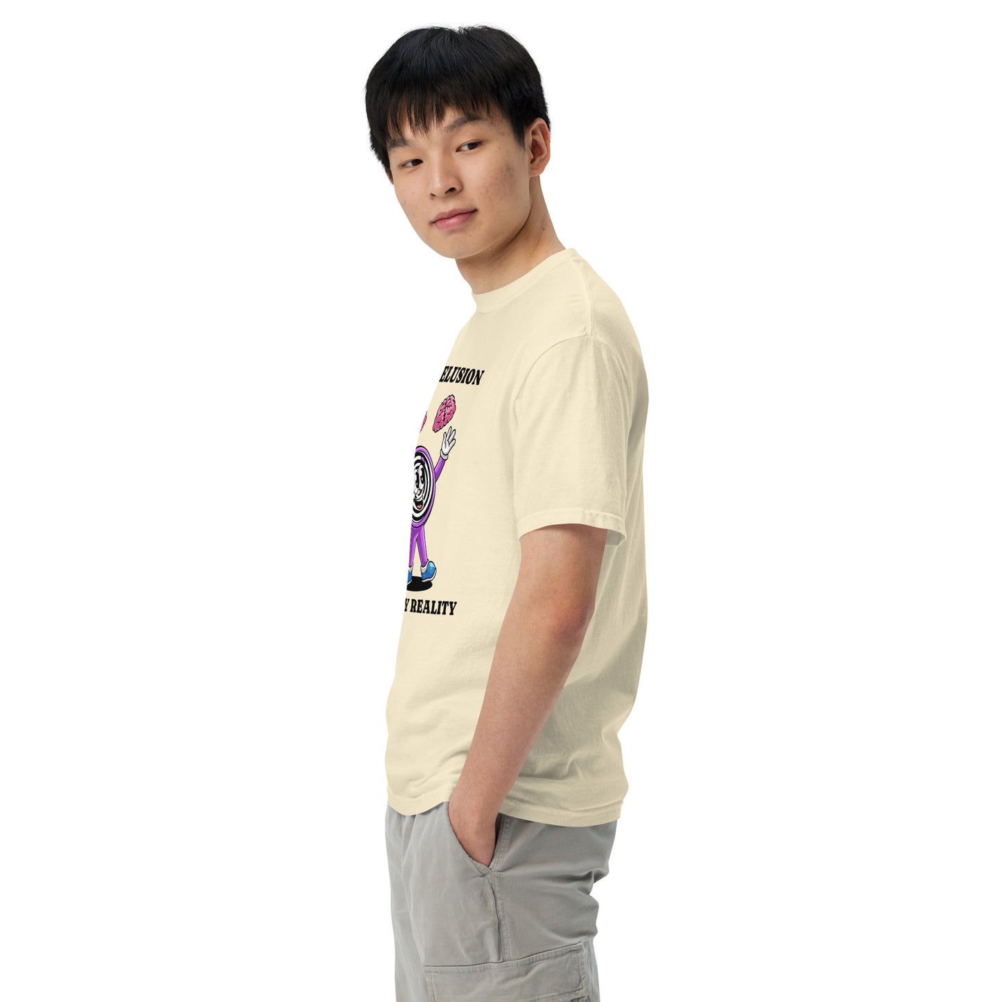 Unisex garment-dyed heavyweight t-shirt
