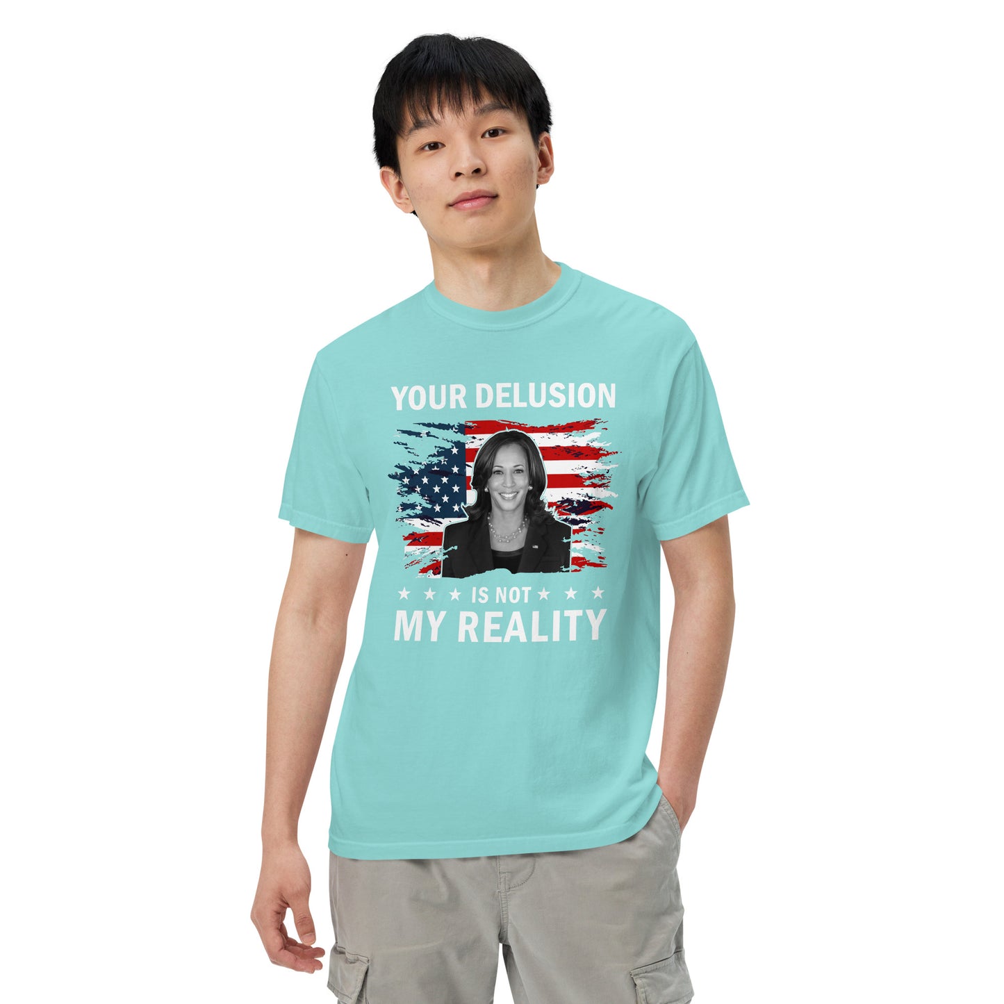 Unisex garment-dyed heavyweight t-shirt