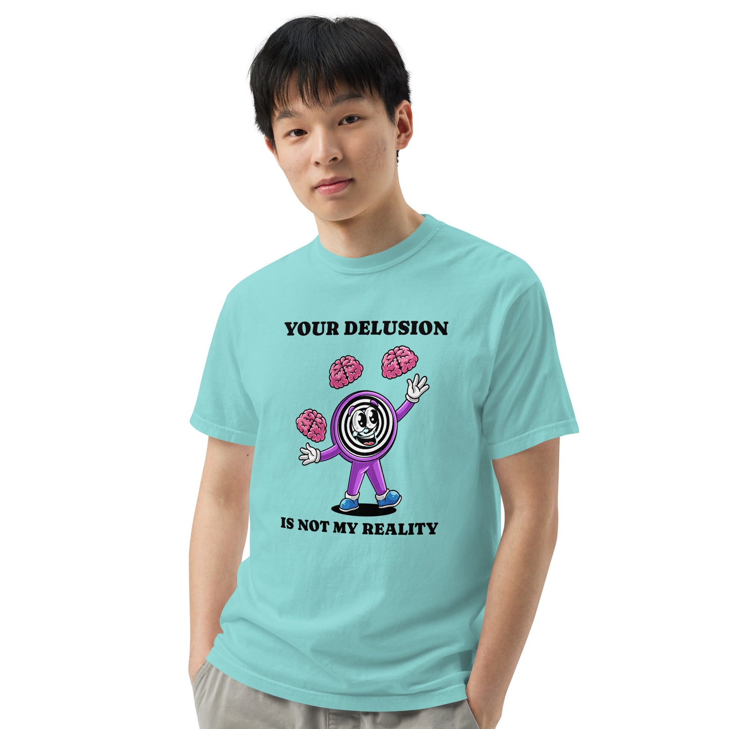 Unisex garment-dyed heavyweight t-shirt