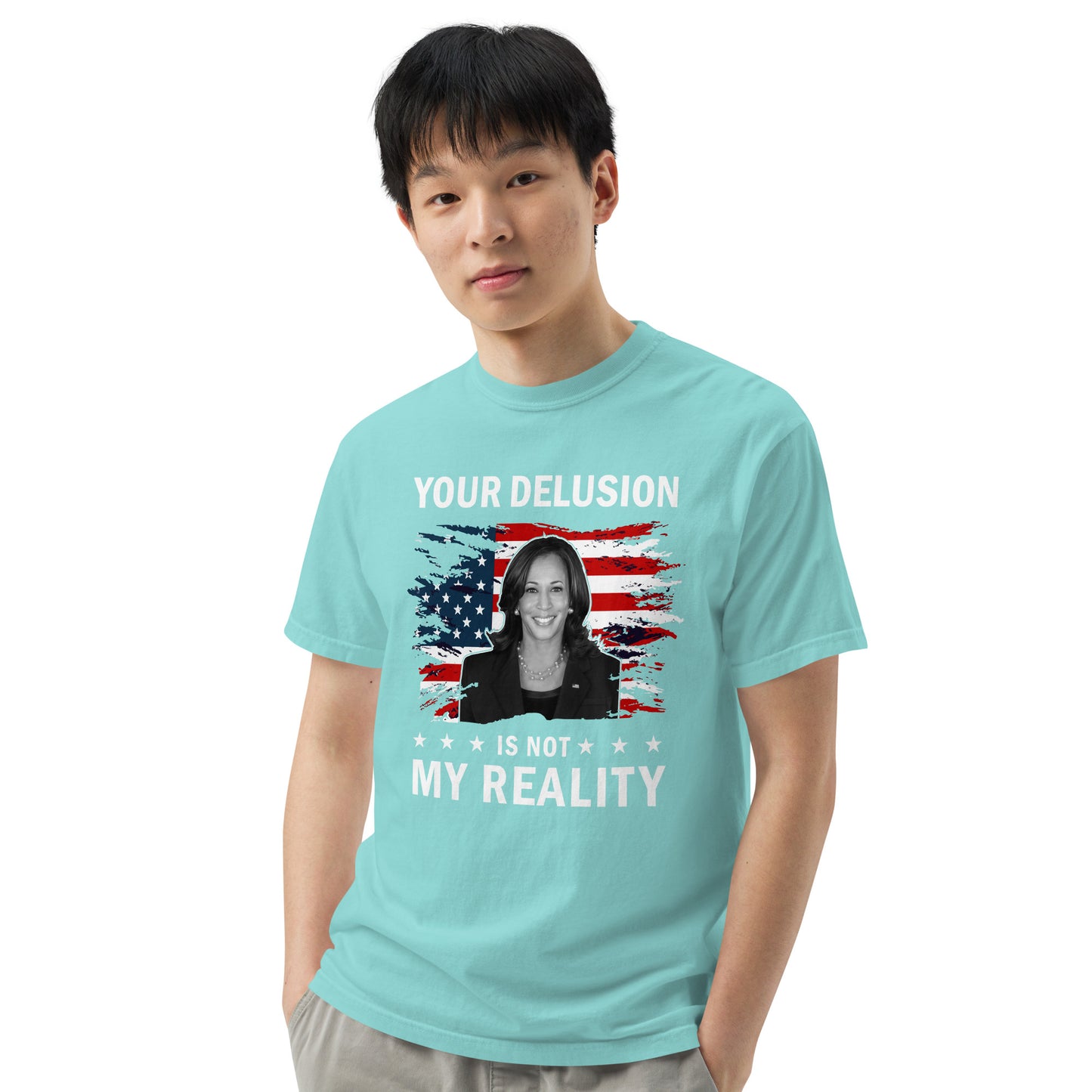 Unisex garment-dyed heavyweight t-shirt